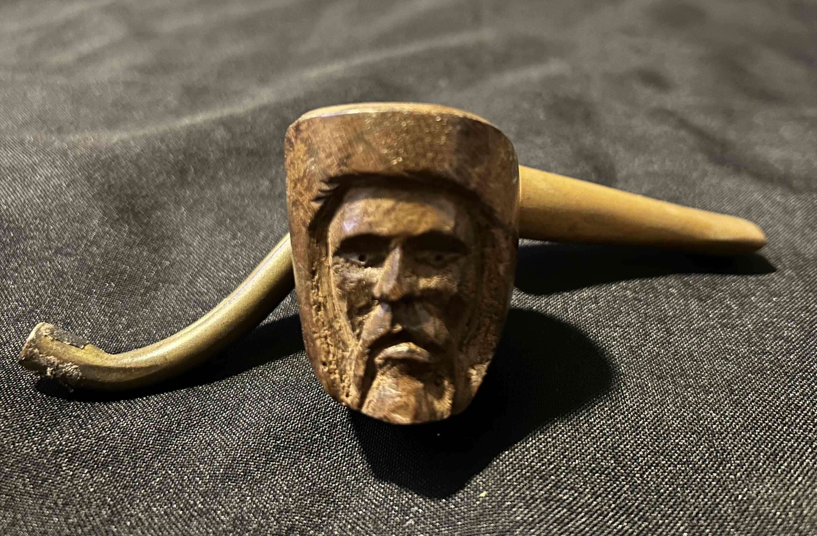 Colección de pipas vintage madera - miniatura 6