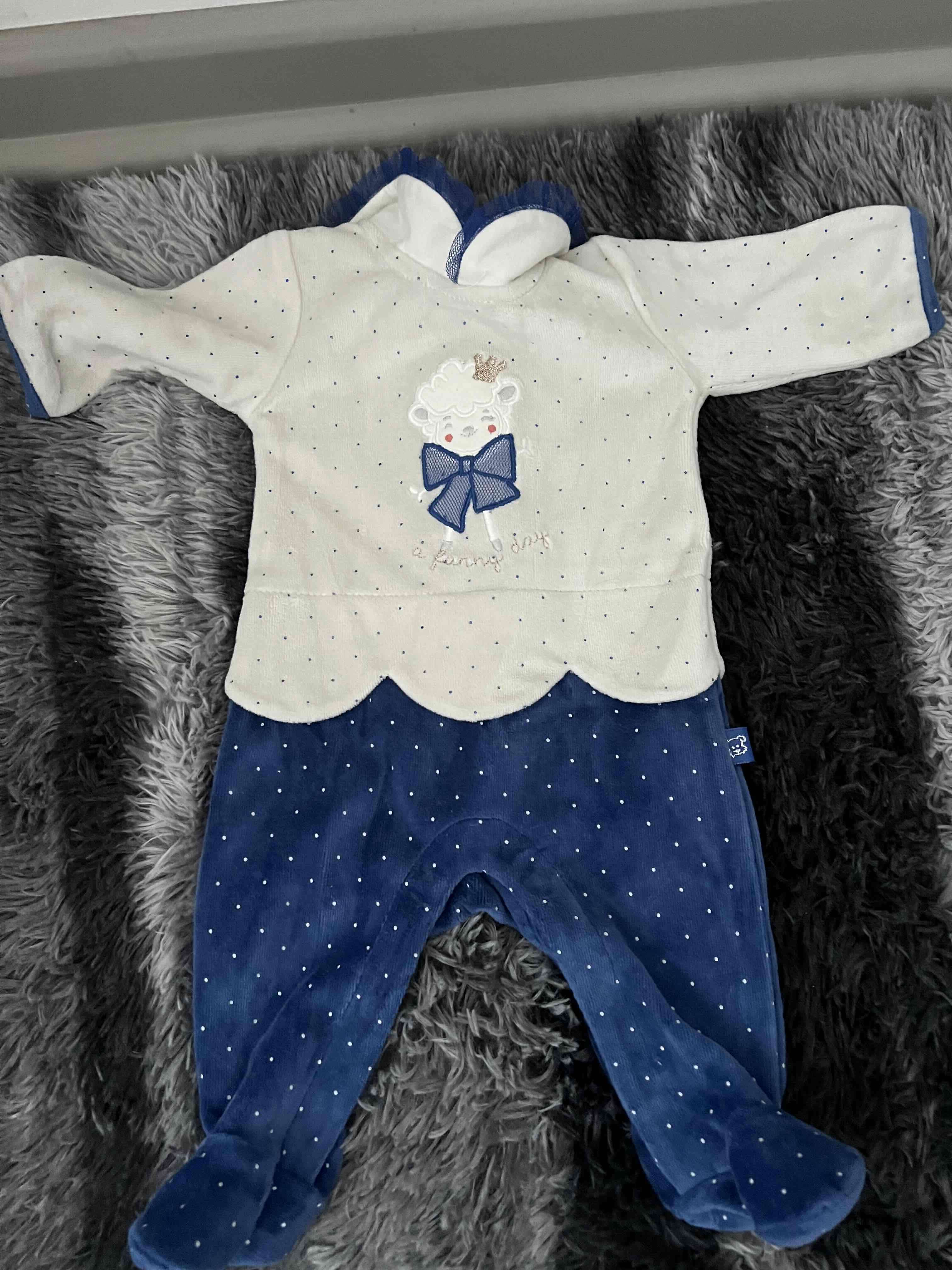 Enterito rosado para bebé - miniatura 2