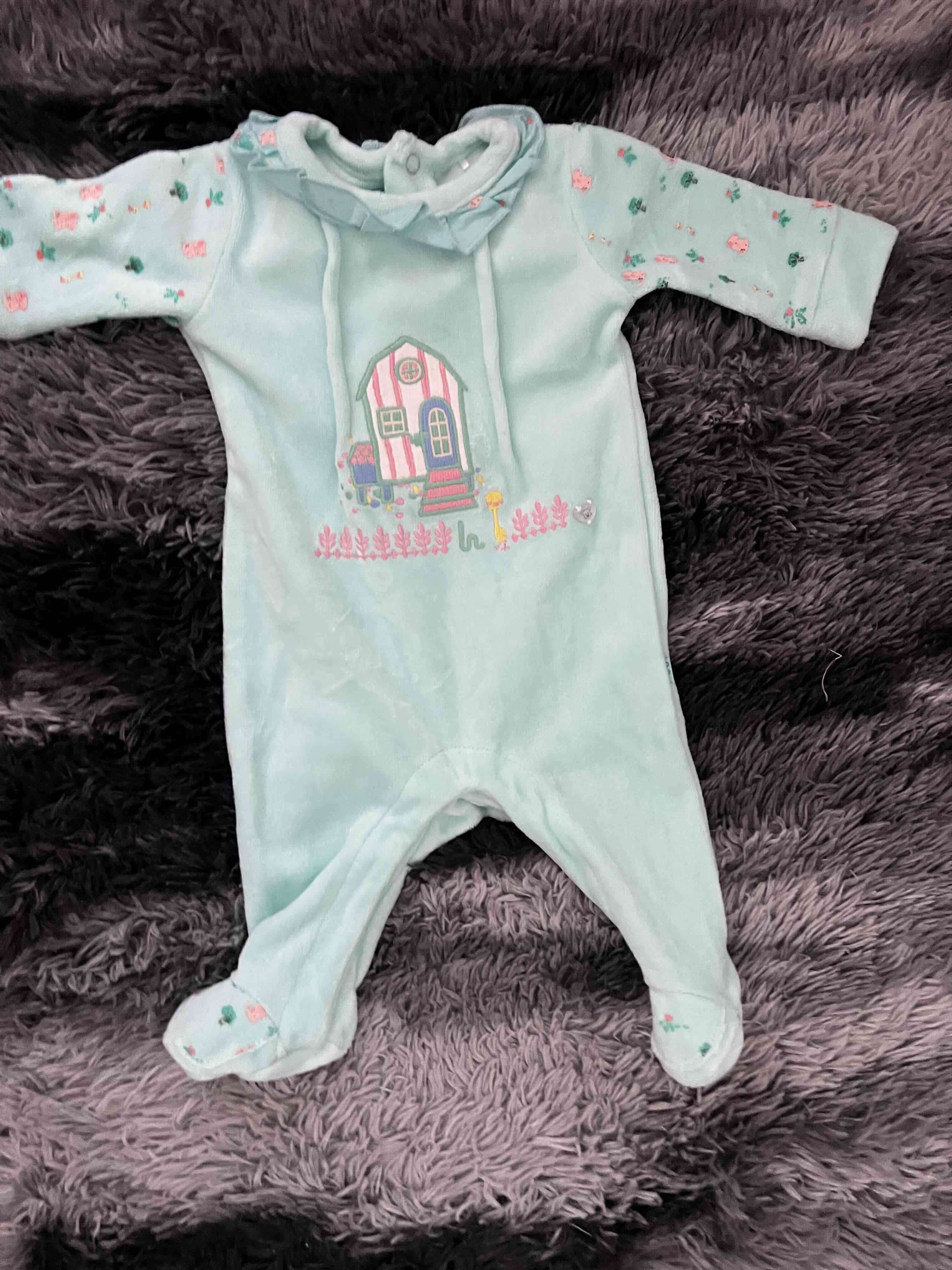 Enterito rosado para bebé - miniatura 3