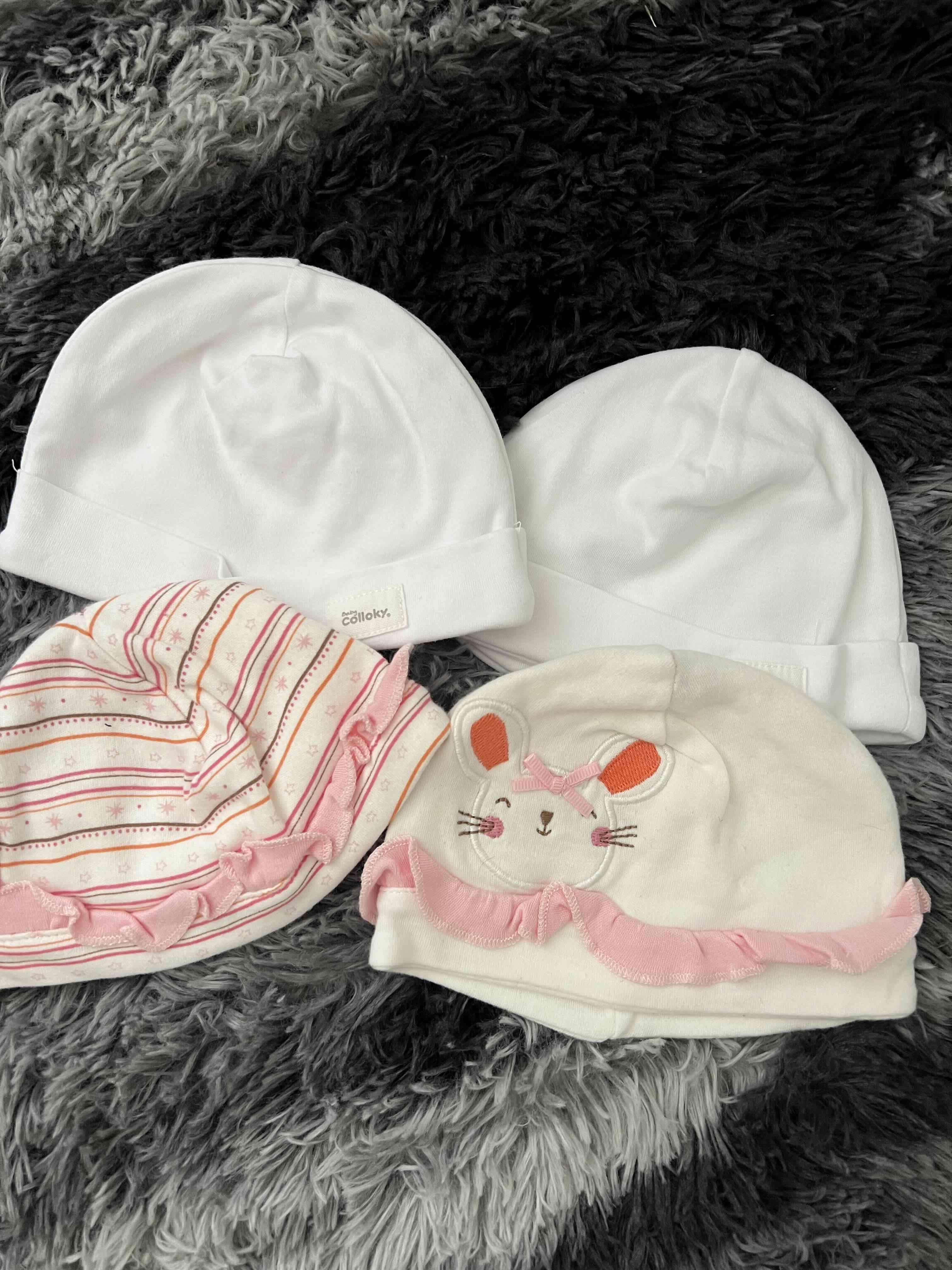 Set de gorros para bebé