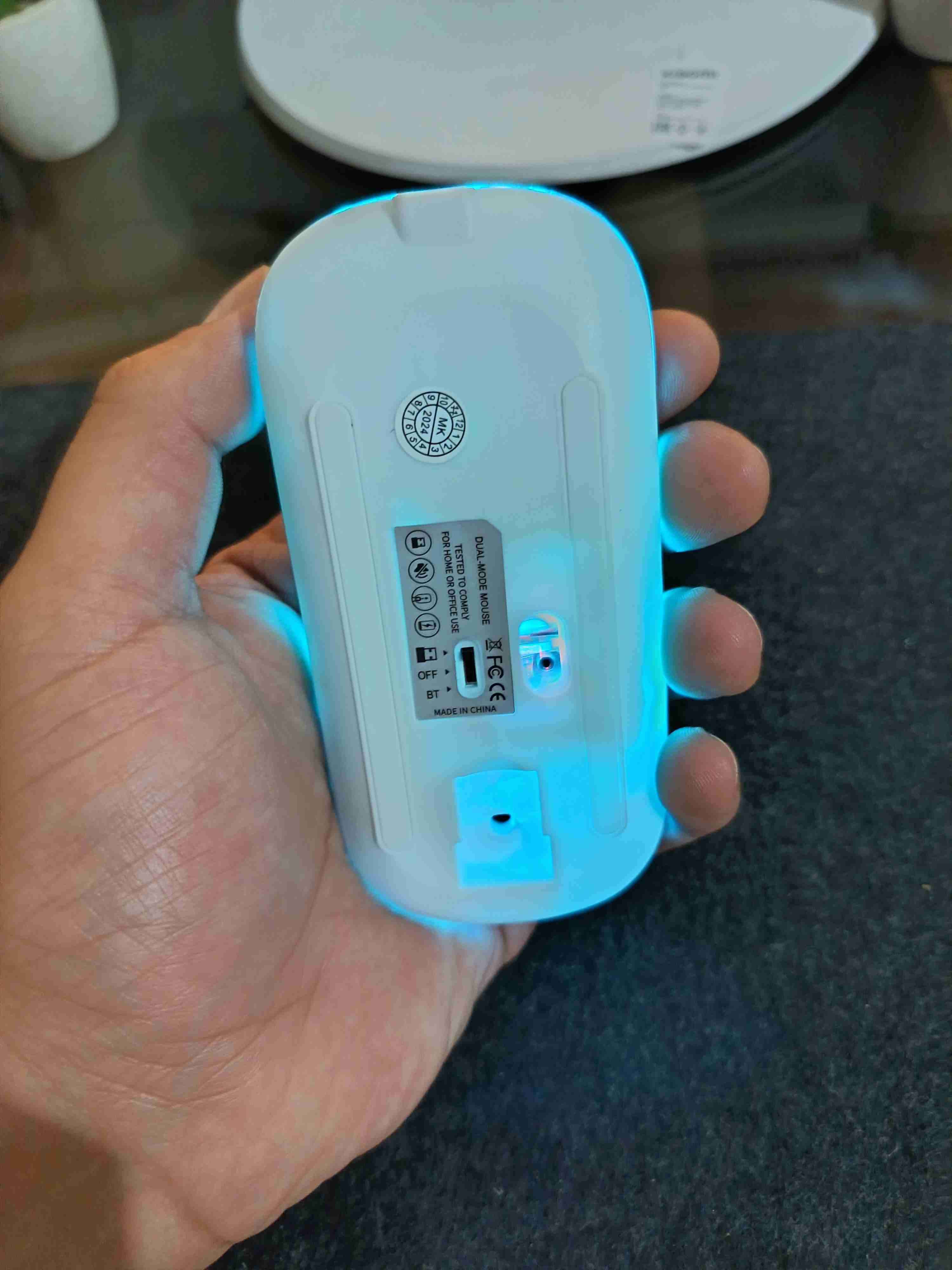 Mouse inalámbrico plateado MeidiMake - miniatura 6