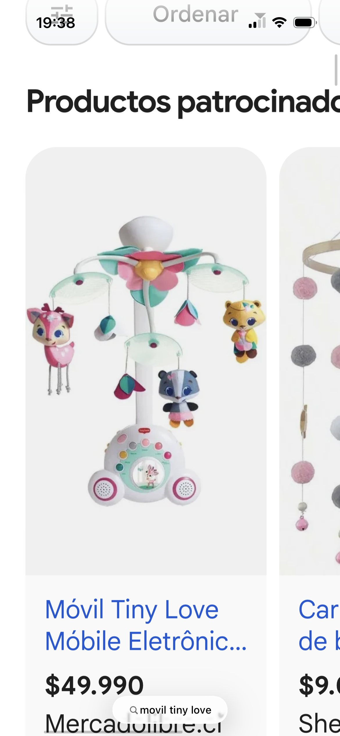 Móvil musical Tiny Love - miniatura 2