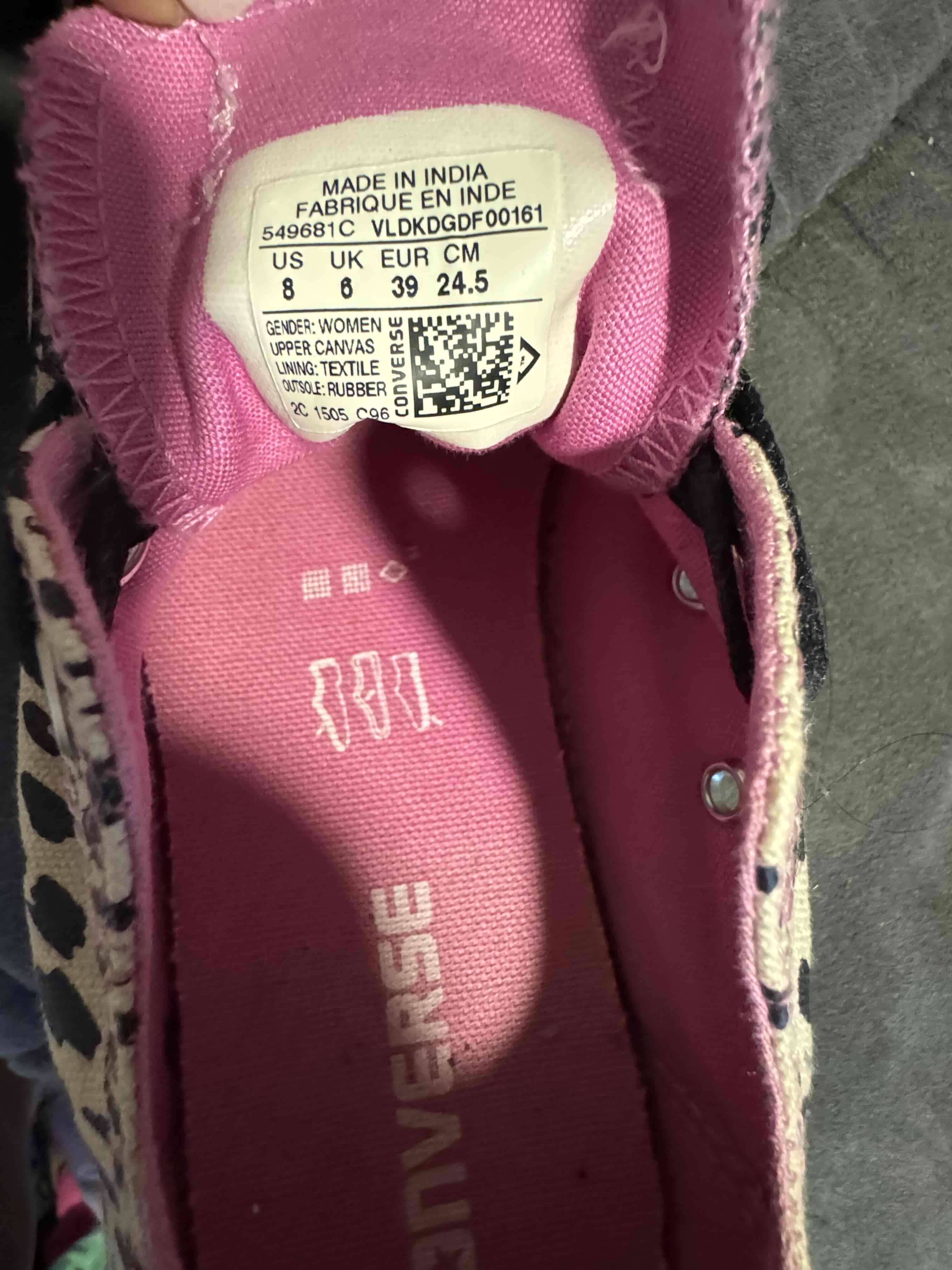 Zapatillas converse Animal Print 39 - miniatura 3