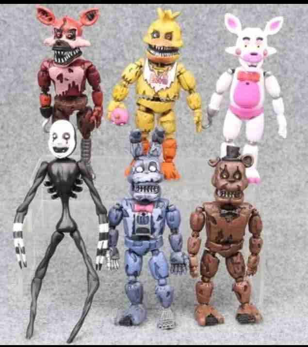 Set de figuras articuladas de terror