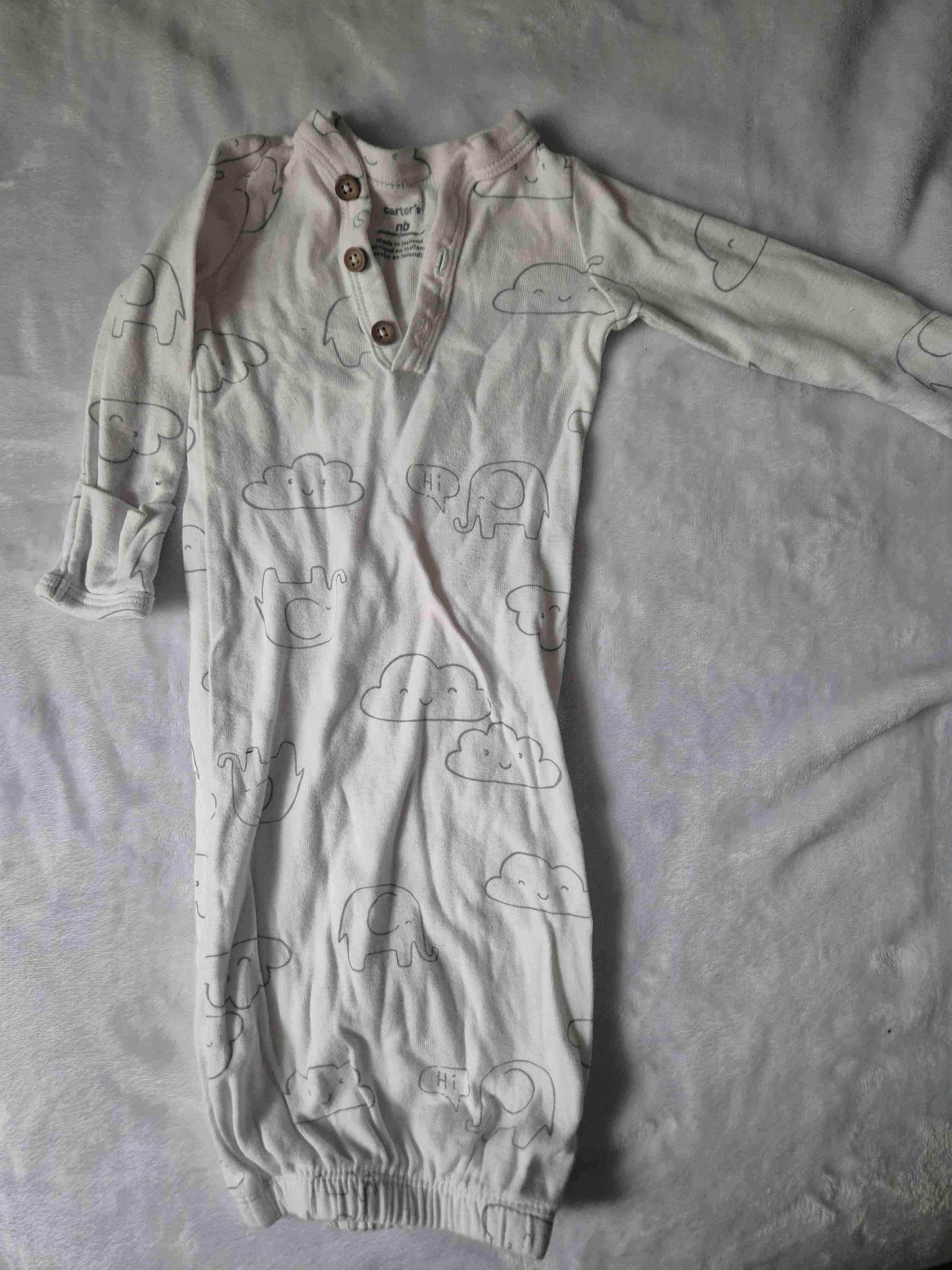 Saquito de bebé estampado