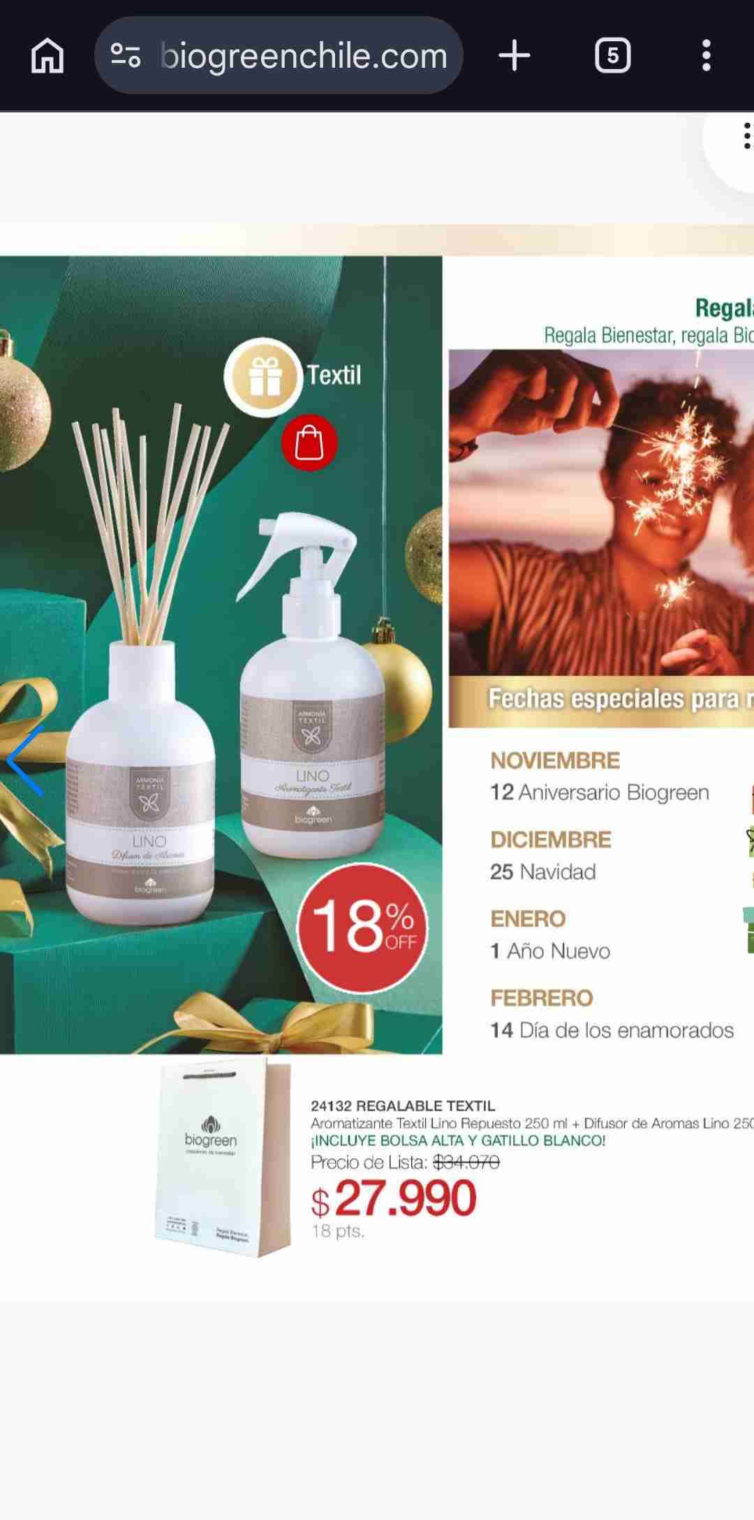 Set aromatizante Jazmín del Cabo - miniatura 2