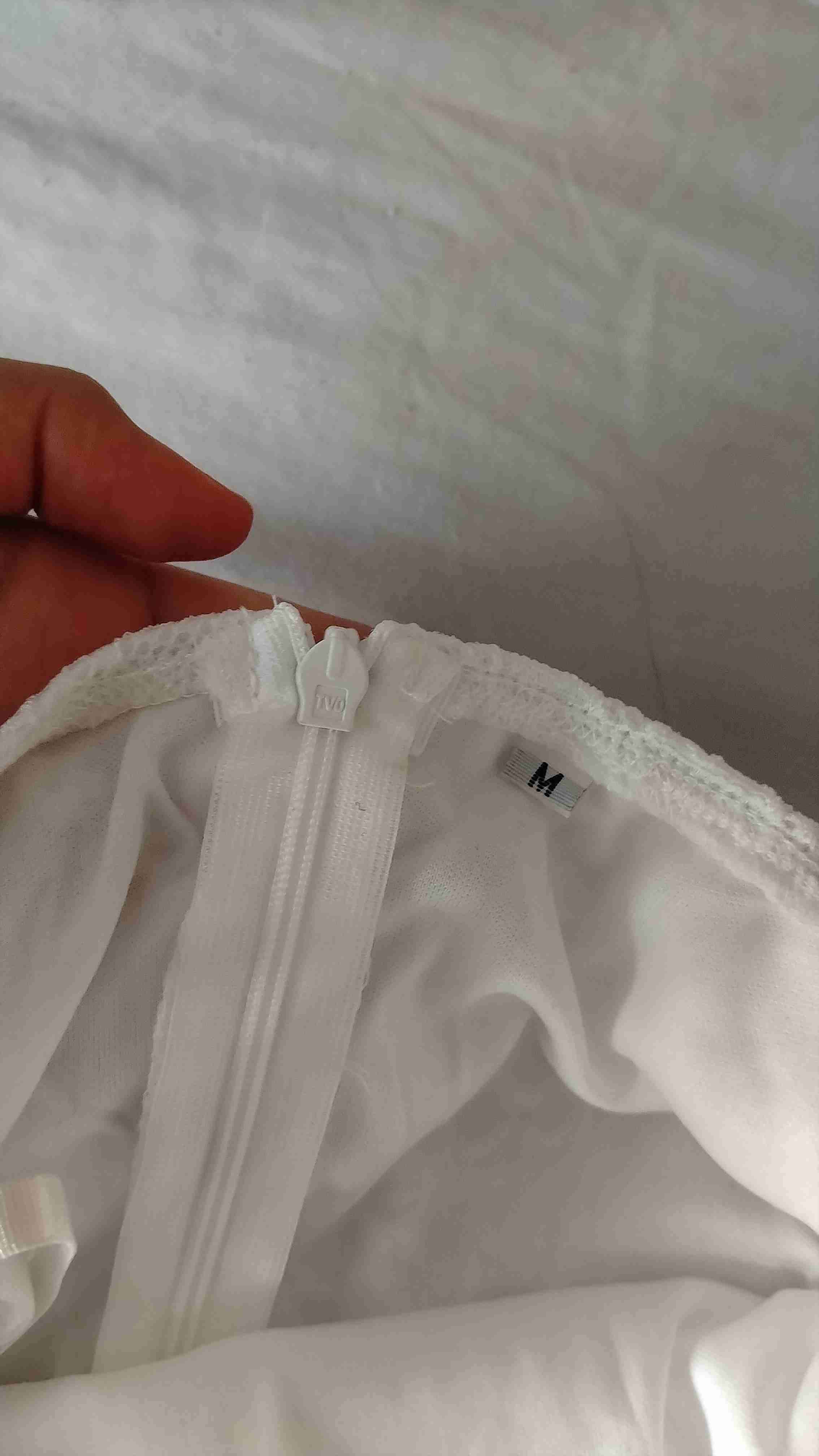 Vestido encaje blanco - miniatura 4