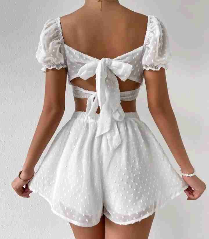 Conjunto blanco de dos piezas - miniatura 2