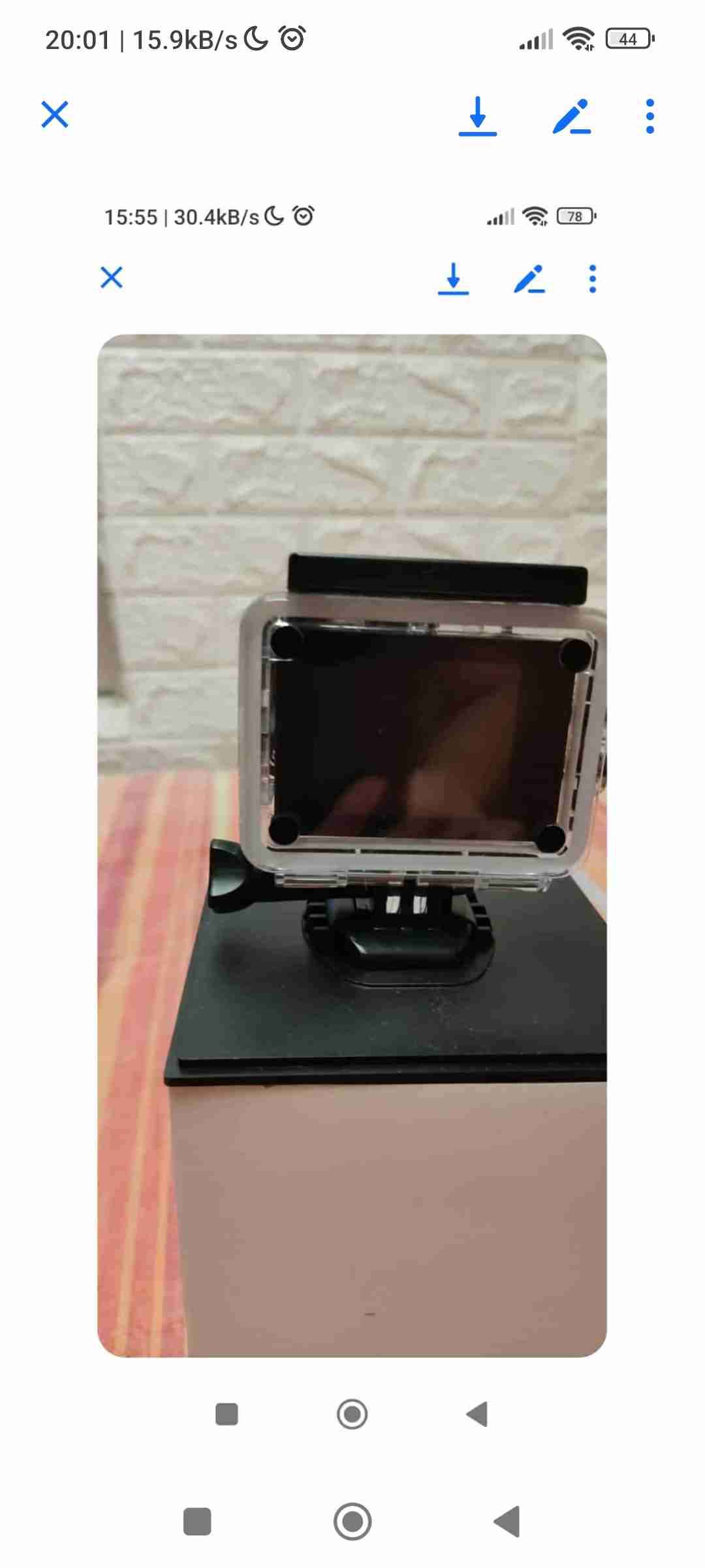 Cámara de acción deportiva