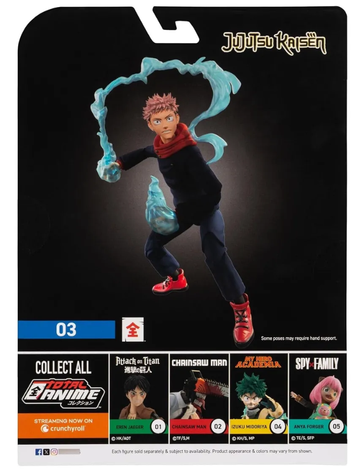 Figura articulada Yuji Itadori Jujutsu Kaisen - miniatura 5