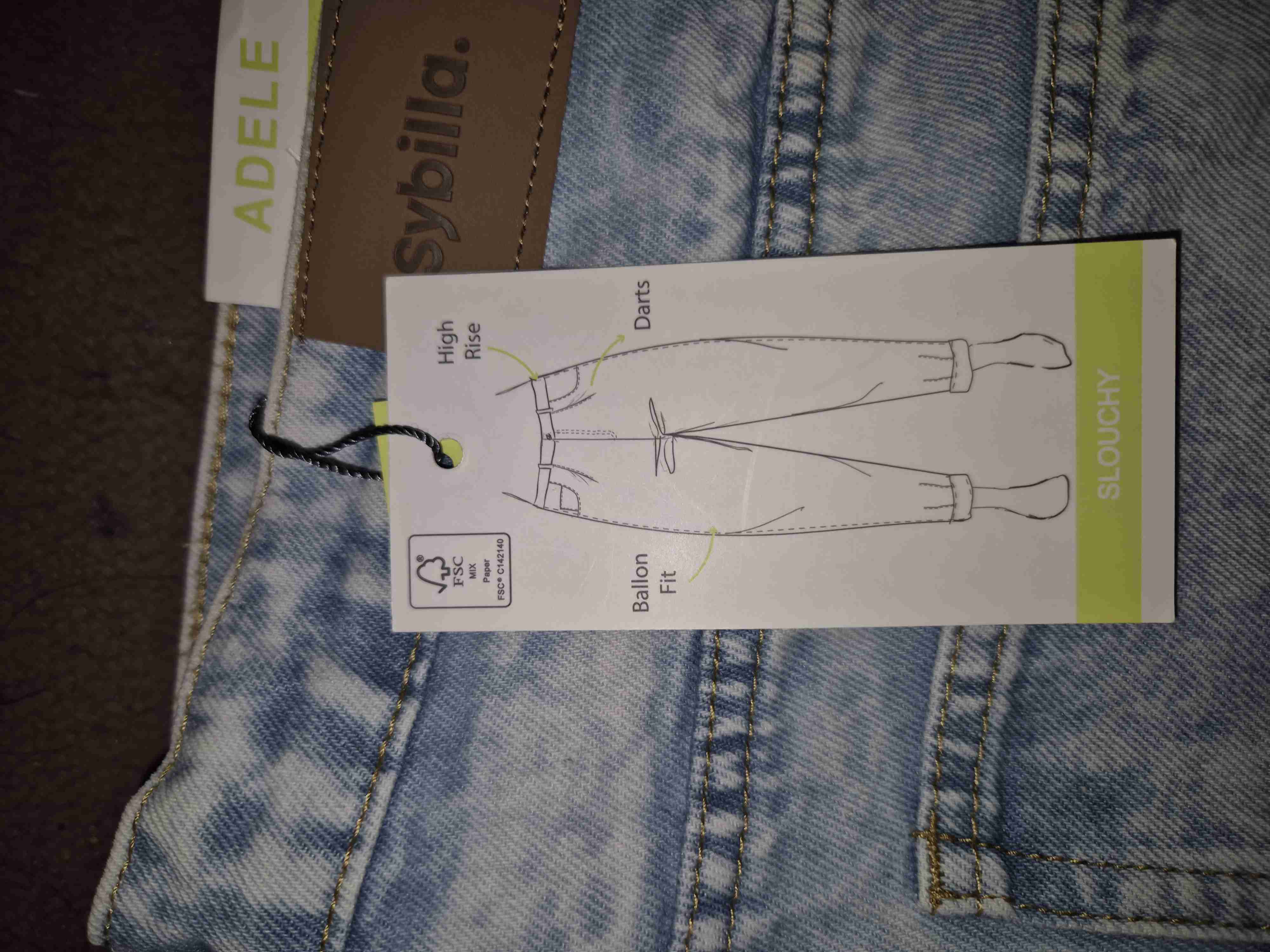 Jeans elasticado Sybilla nuevos - miniatura 4