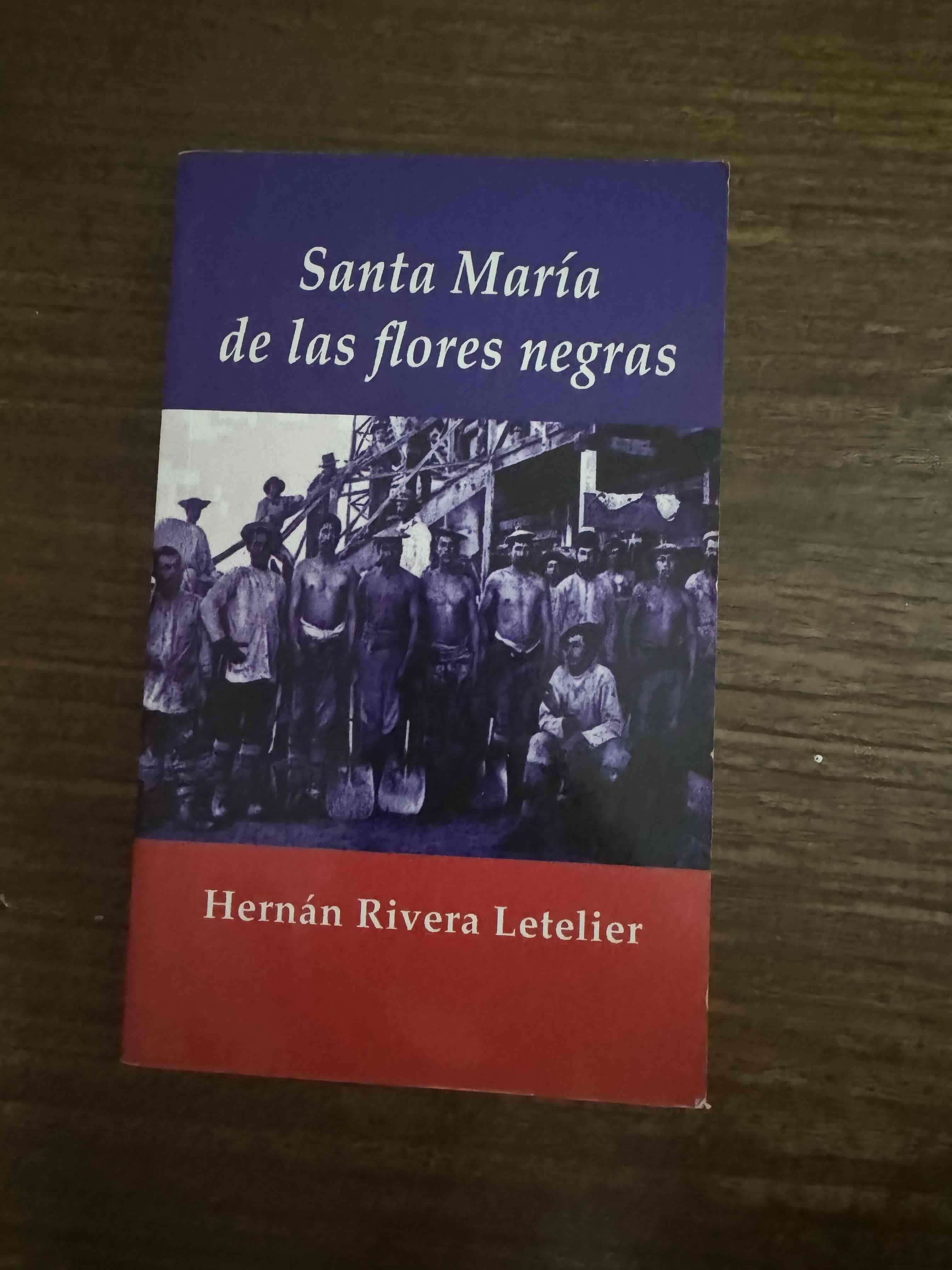 Libro 'Santa María de las flores negras'