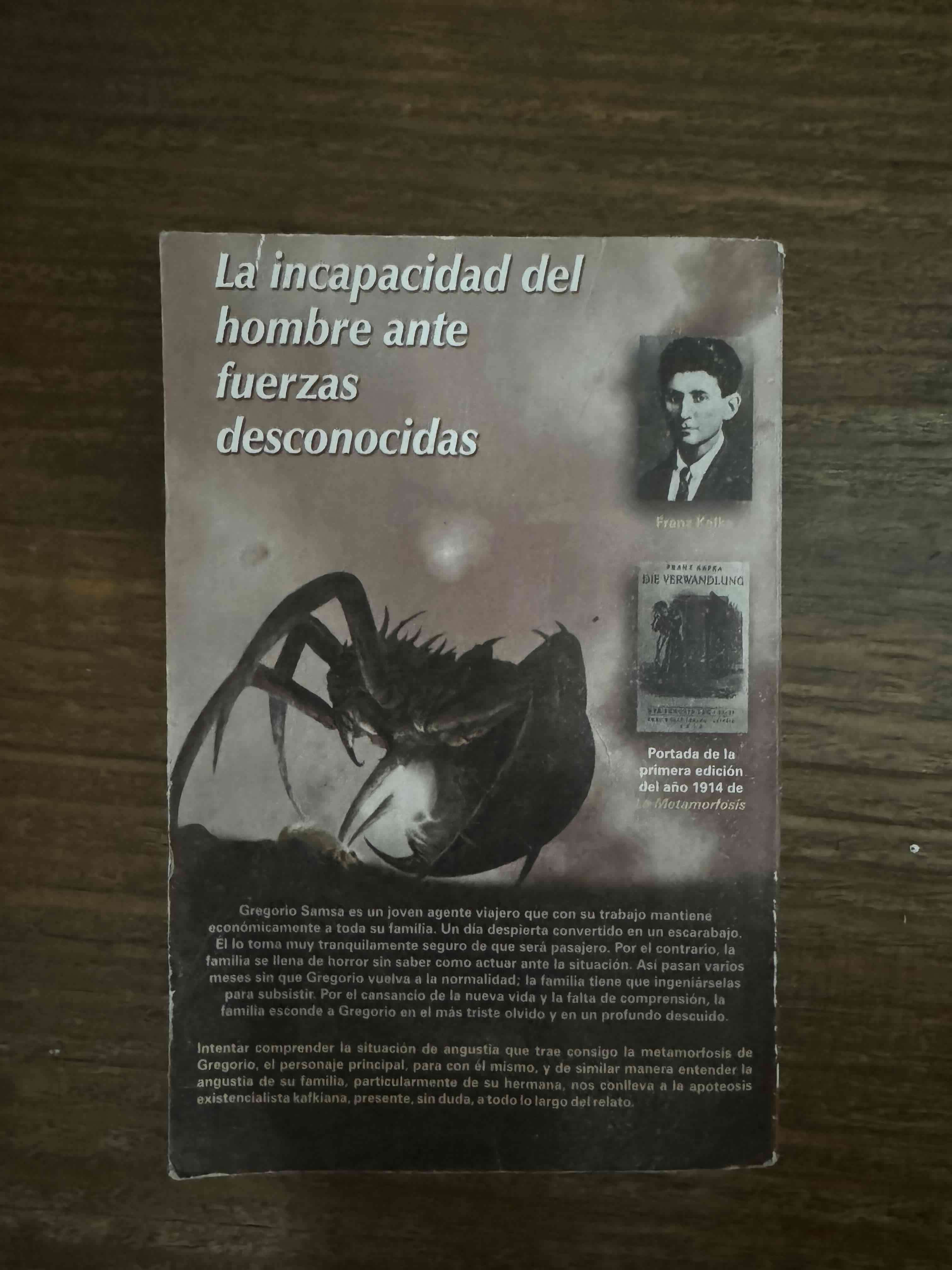 Libro 'La Metamorfosis' de Kafka - miniatura 2
