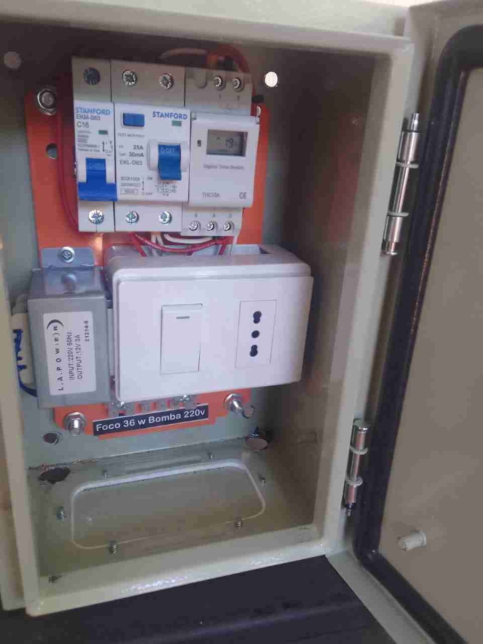 MODELO TABLERO 36WDIMENSIONES300 X 200 X 150COMPON - 2