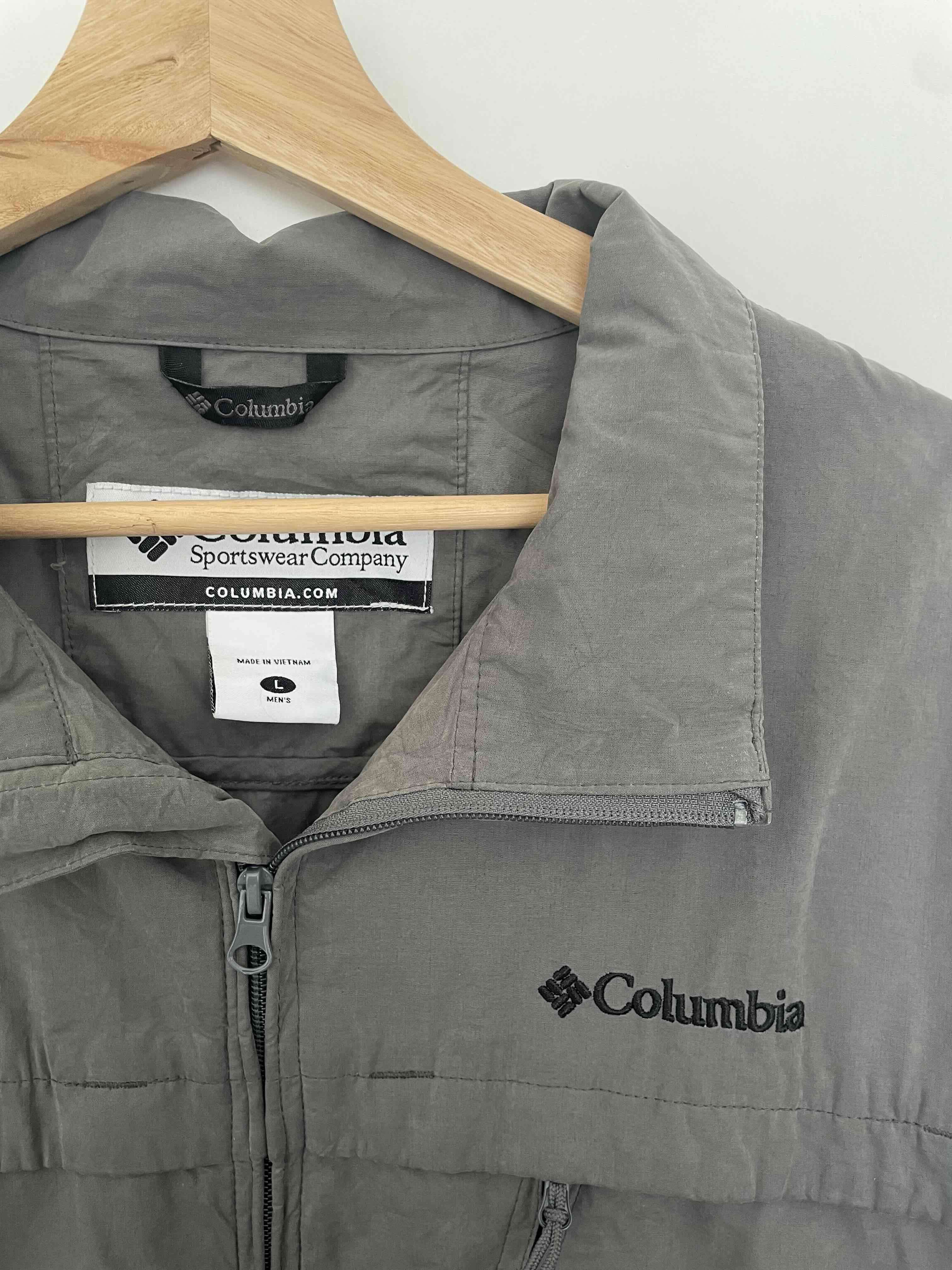 Chaqueta columbia gris talla L - miniatura 4