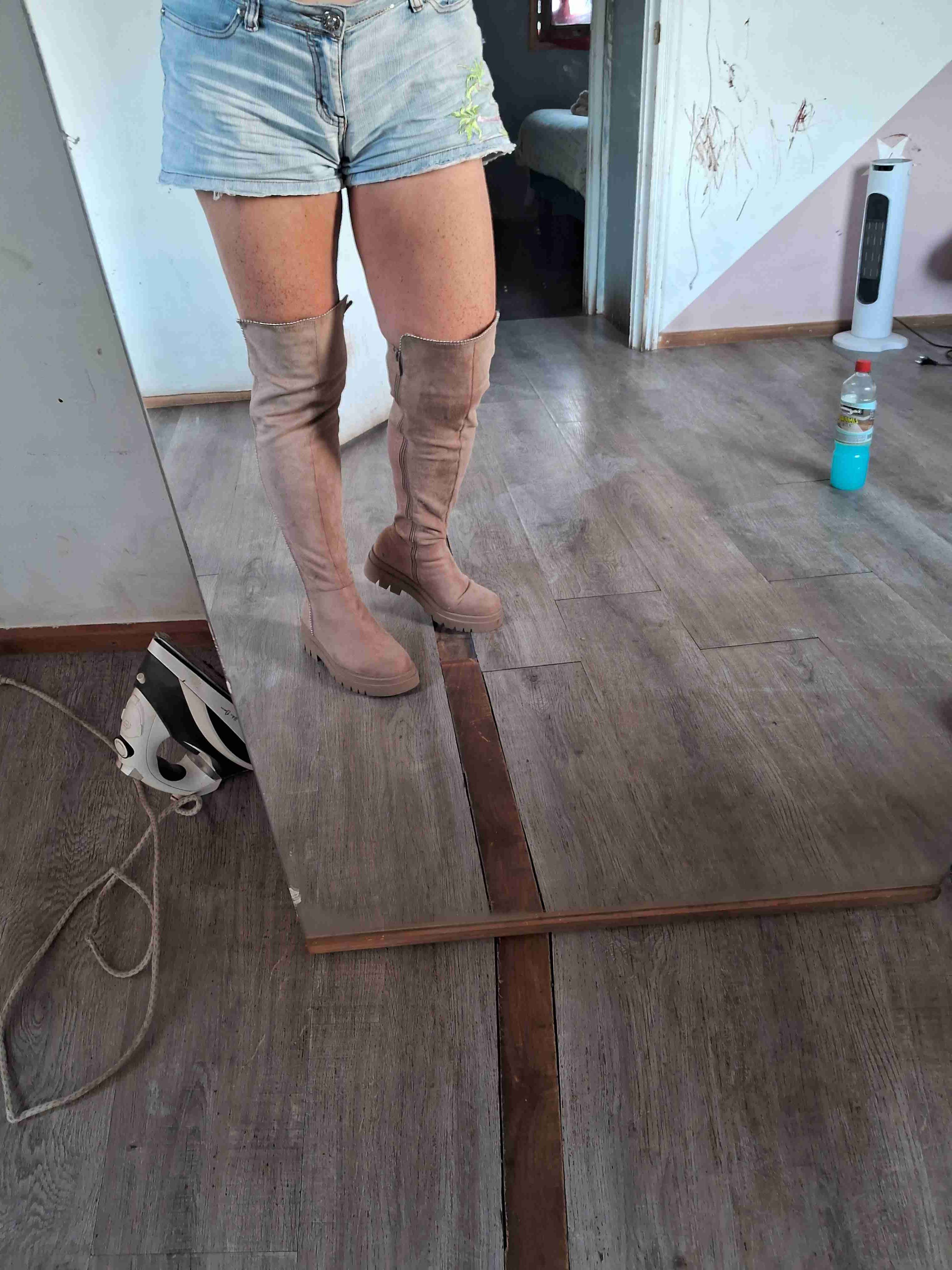 Botines blancos de plataforma - miniatura 6
