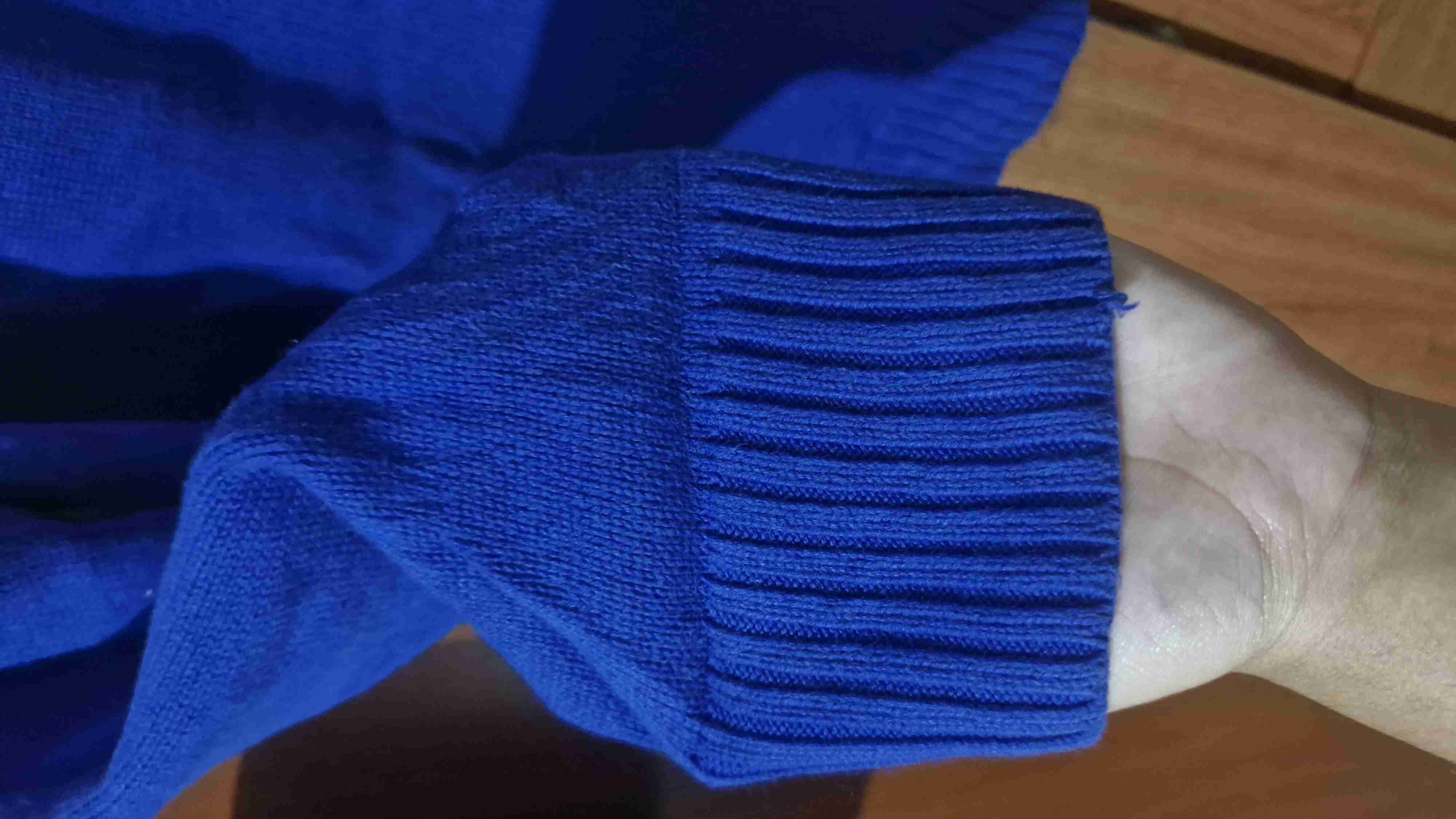 Suéter azul Jeanne Pierre - miniatura 3