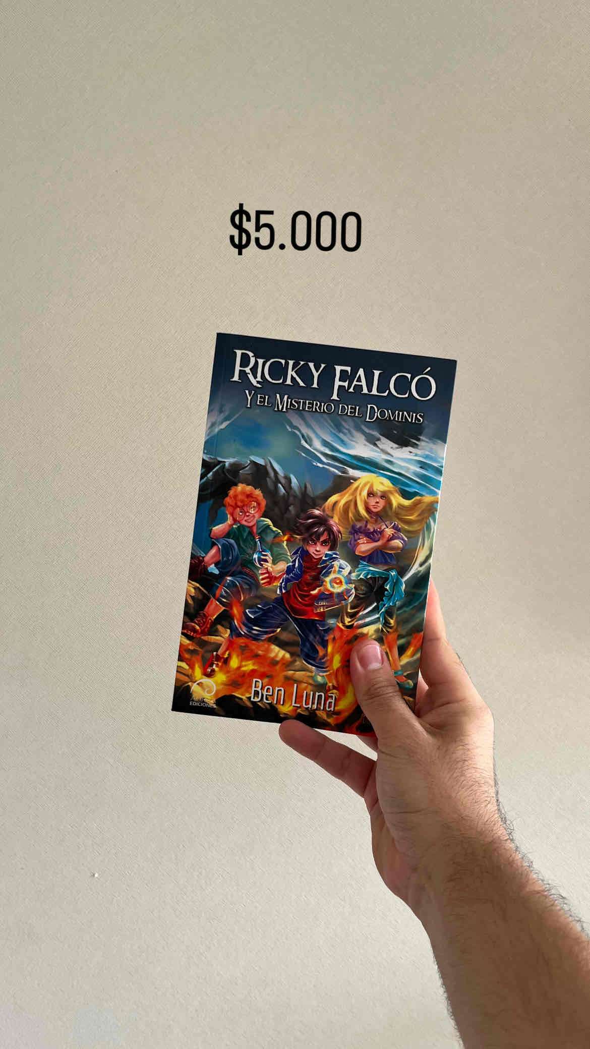 Libro Ricky Falcó y el misterio del Dominis
