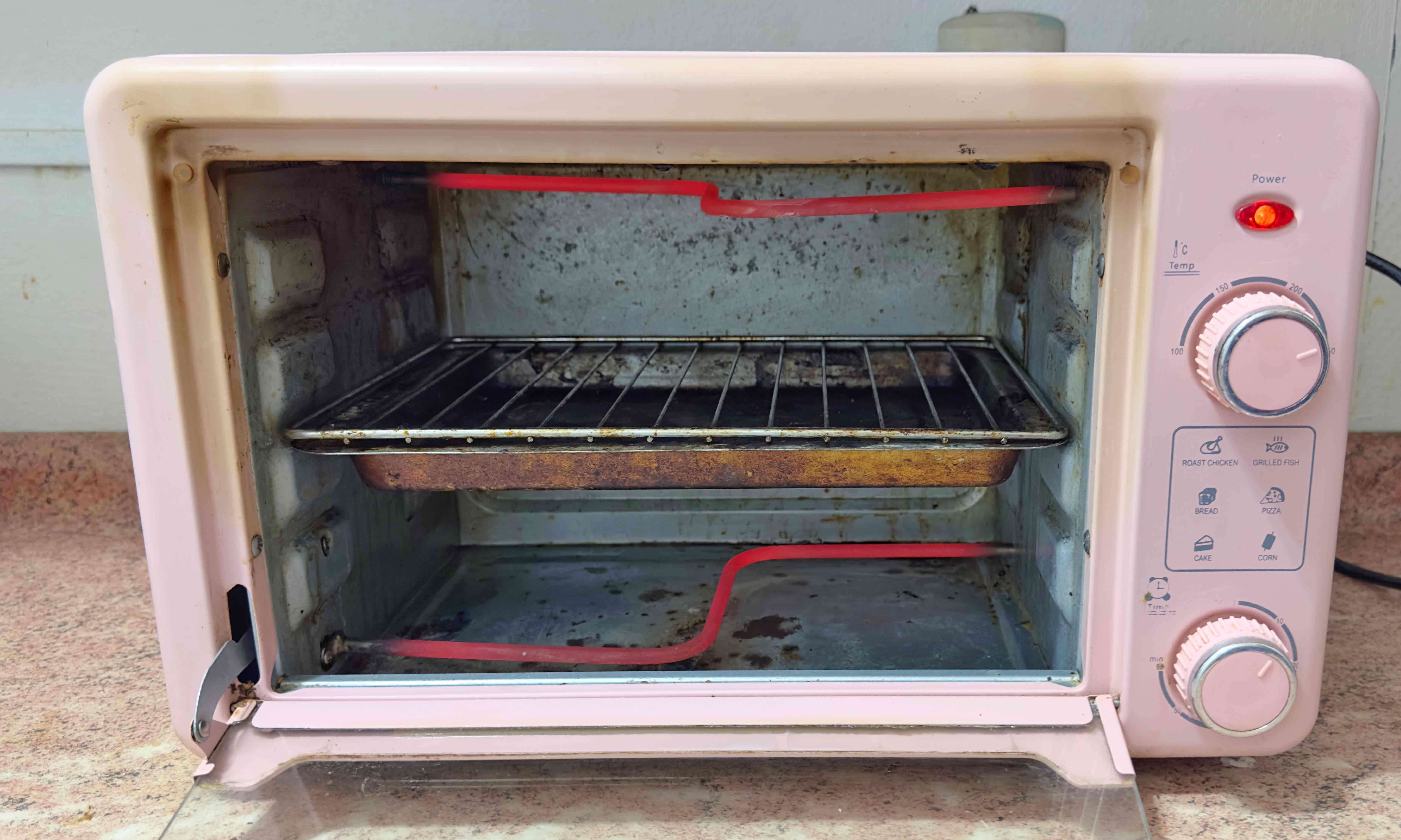 Horno tostador rosa Frossvt - miniatura 2