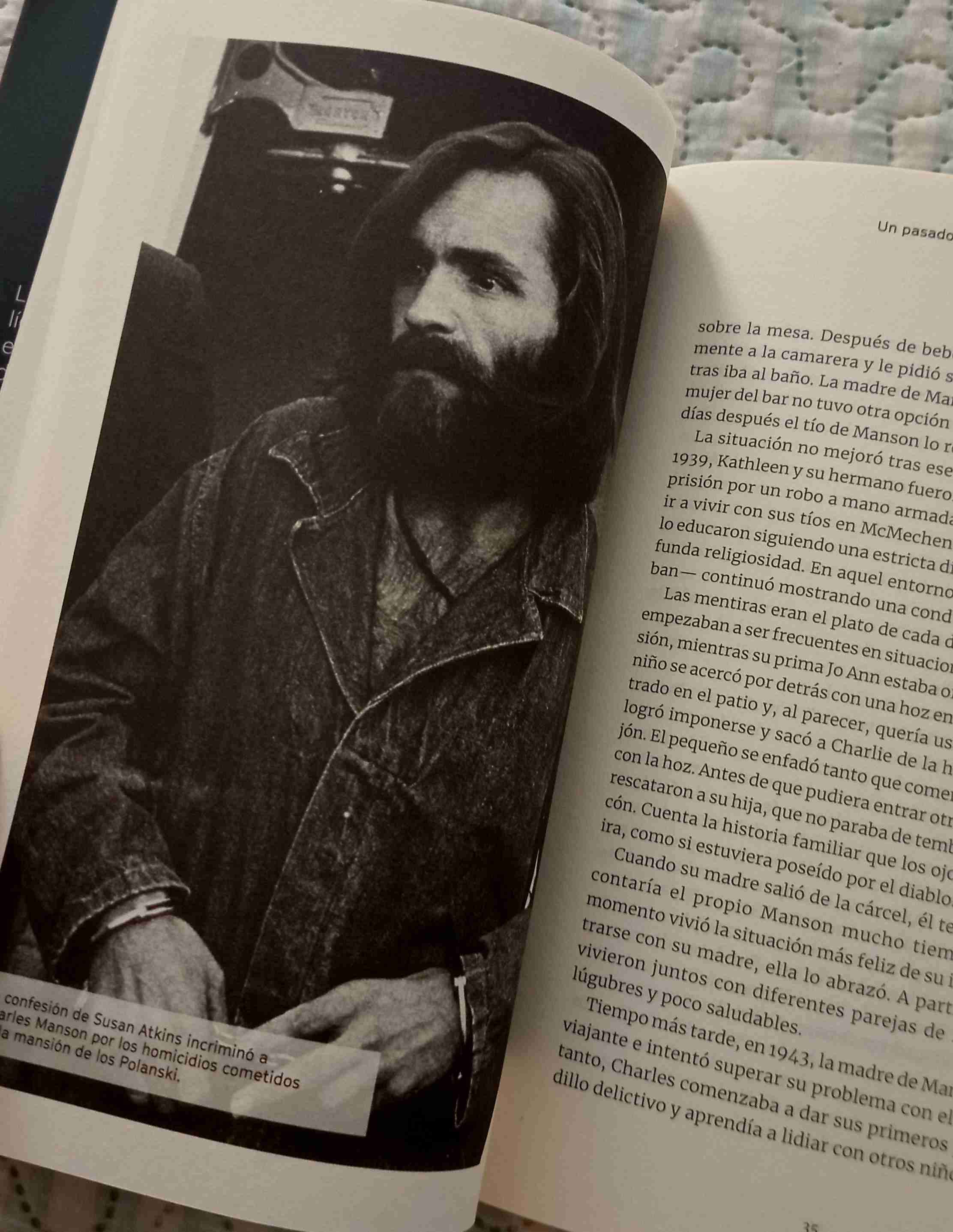 Libro Charles Manson - miniatura 3