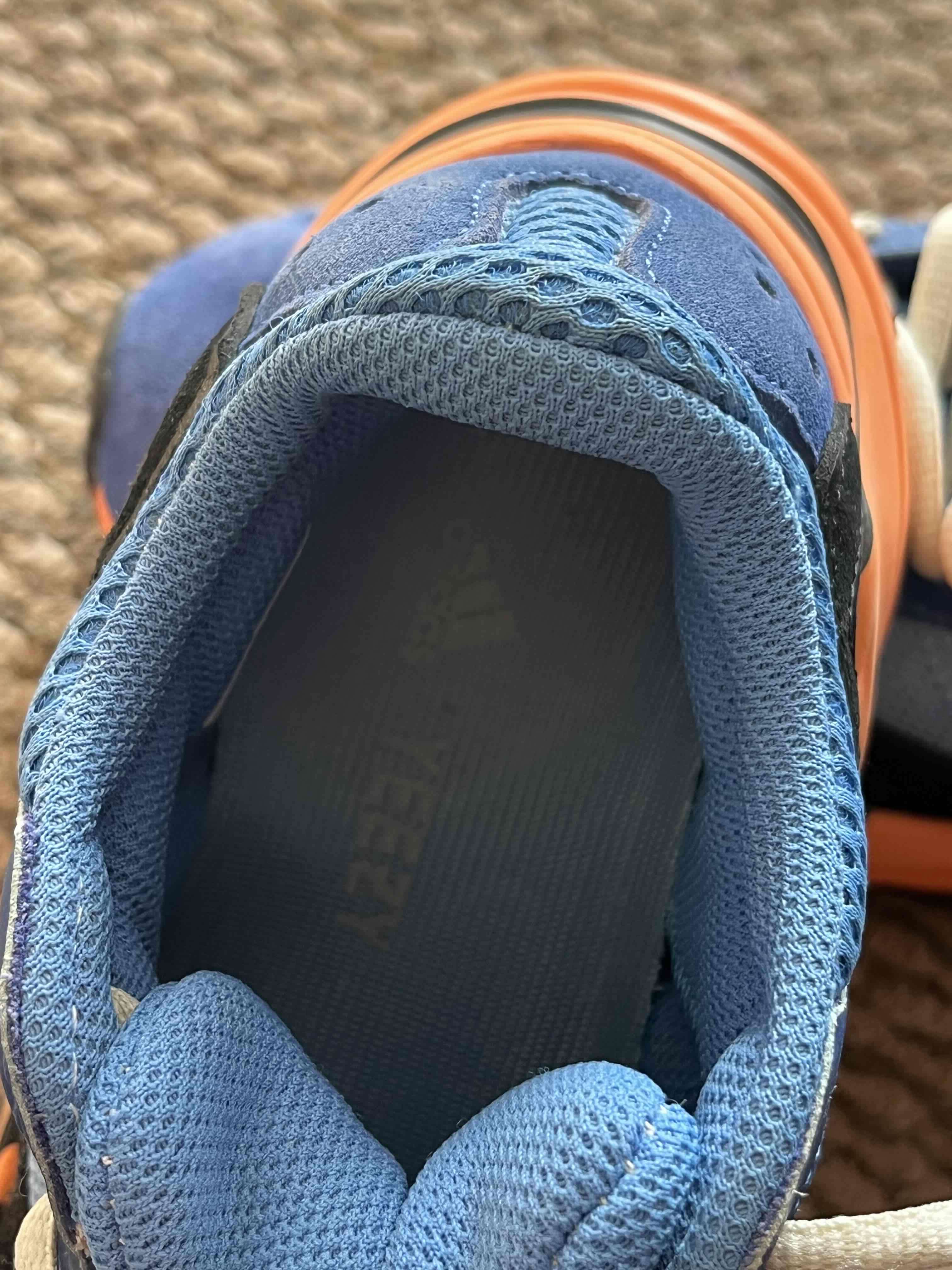 Zapatillas deportivas azul y naranja - miniatura 5