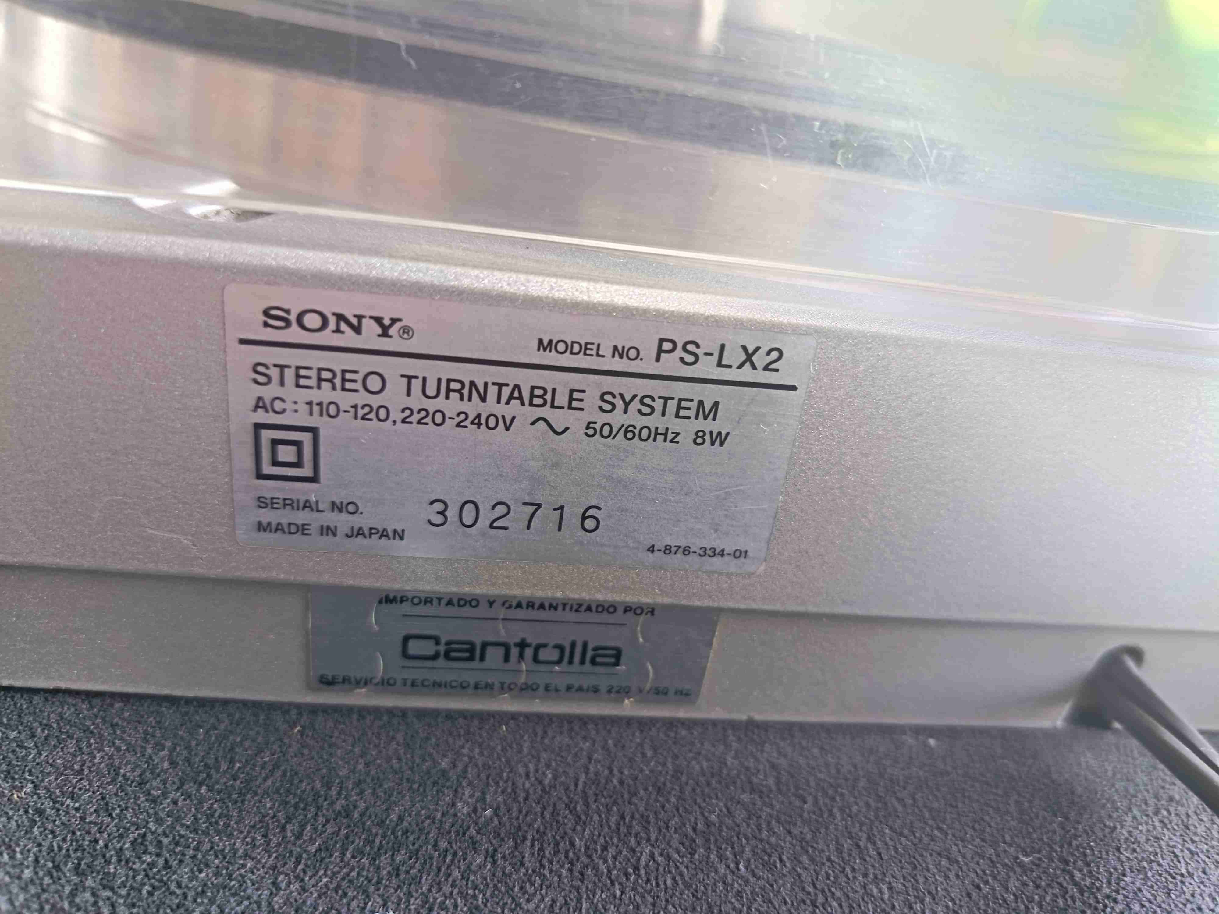 Tocadiscos Sony PS-LX2 - miniatura 2