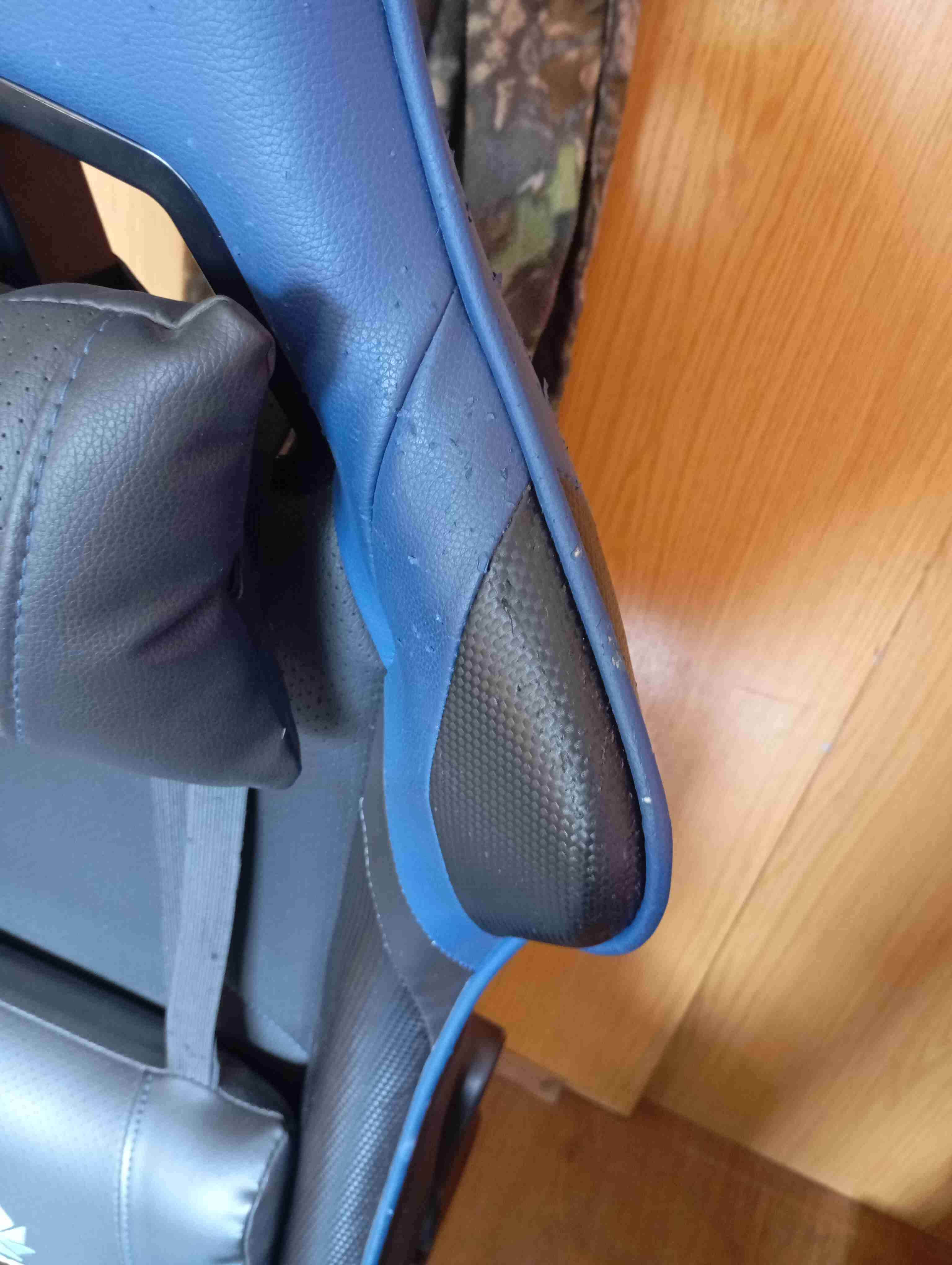 Silla gamer AeroCool azul - miniatura 4