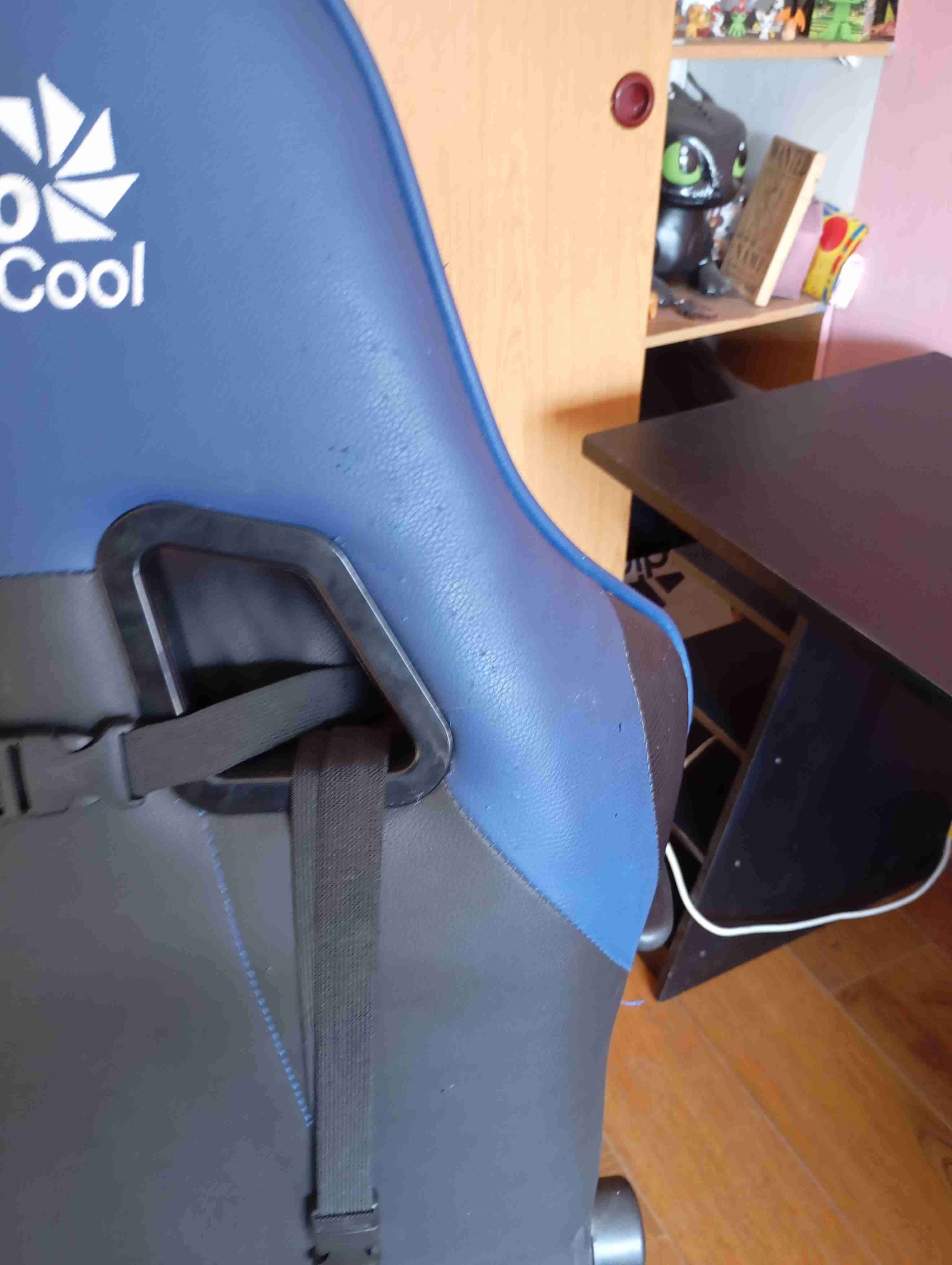 Silla gamer AeroCool azul - miniatura 5