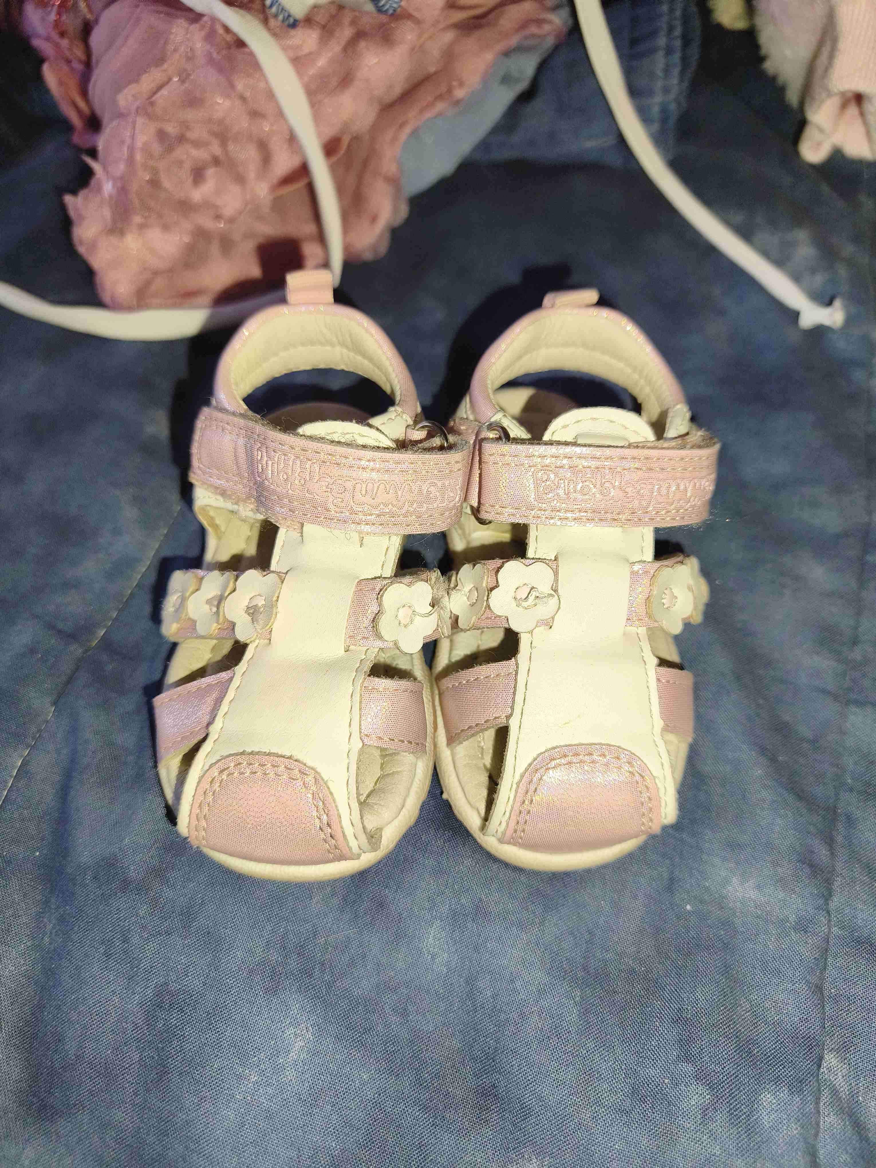 Sandalias infantiles beige - miniatura 2