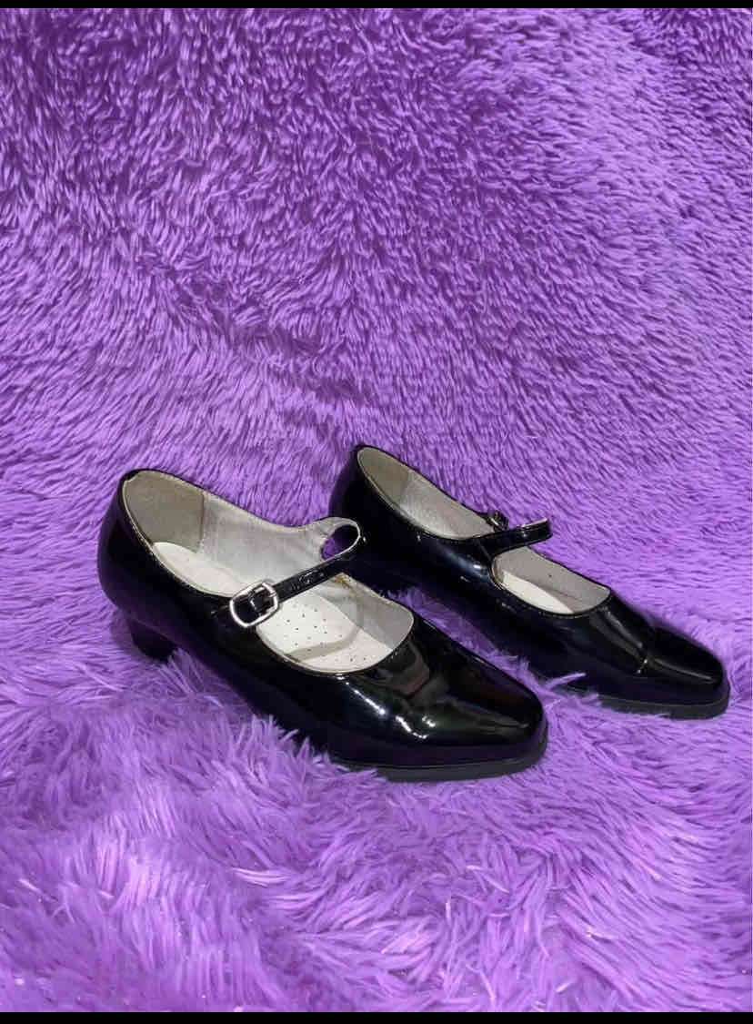 Zapatos negros charol mujer - miniatura 2