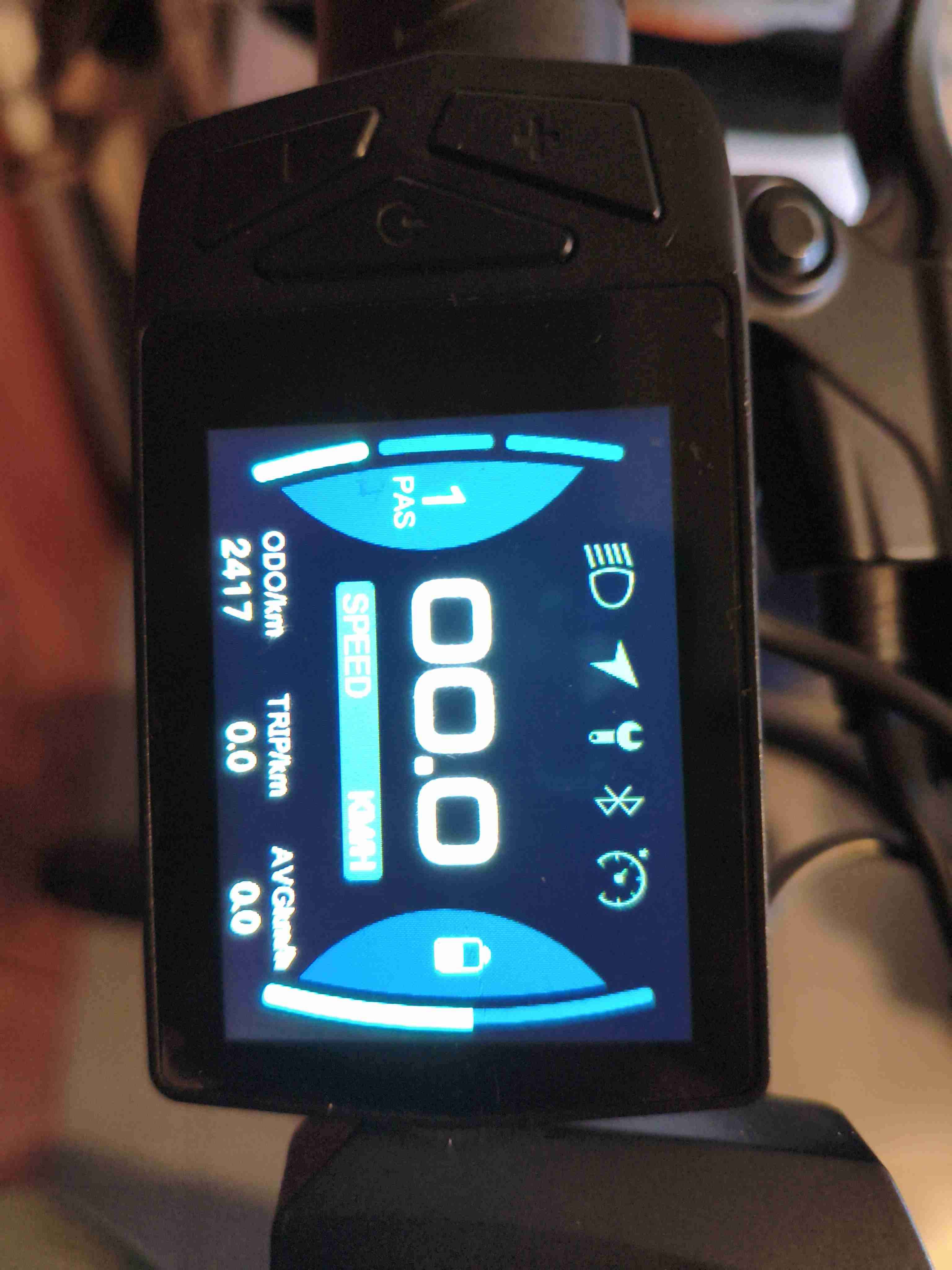 Bicicleta eléctrica plegable negra - 4