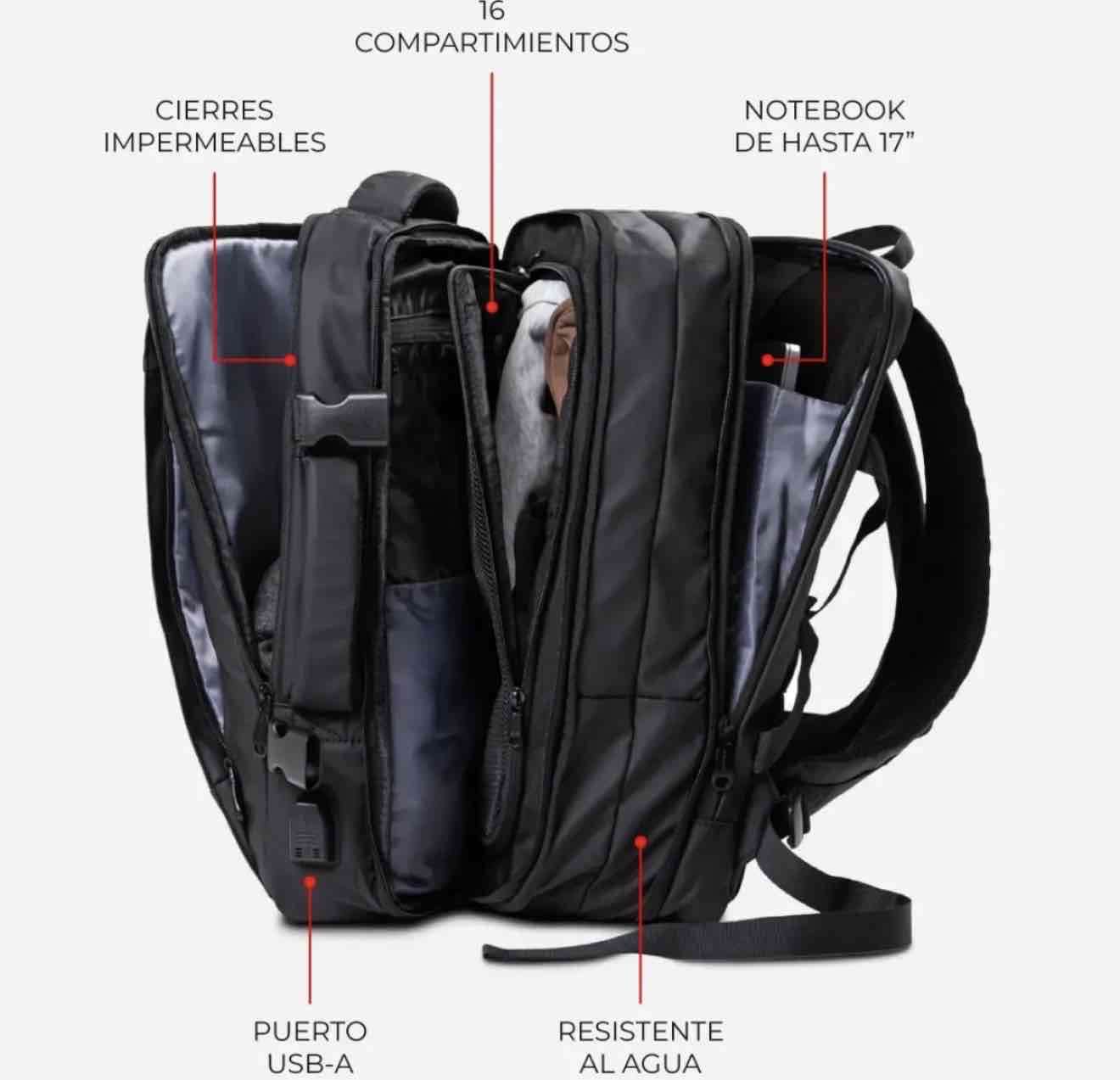 Mochila Carry On Mentt - NUEVA - miniatura 2