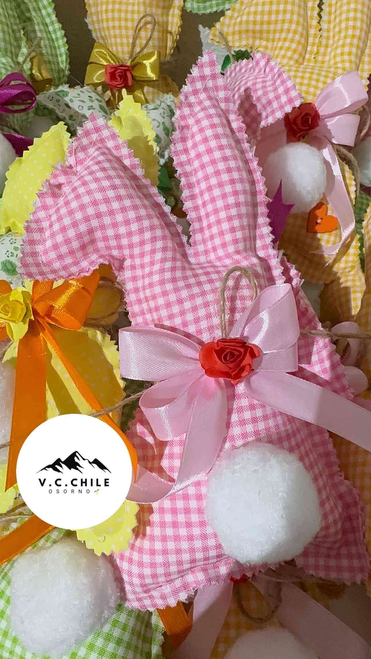 Conejito  de tela hecho a mano