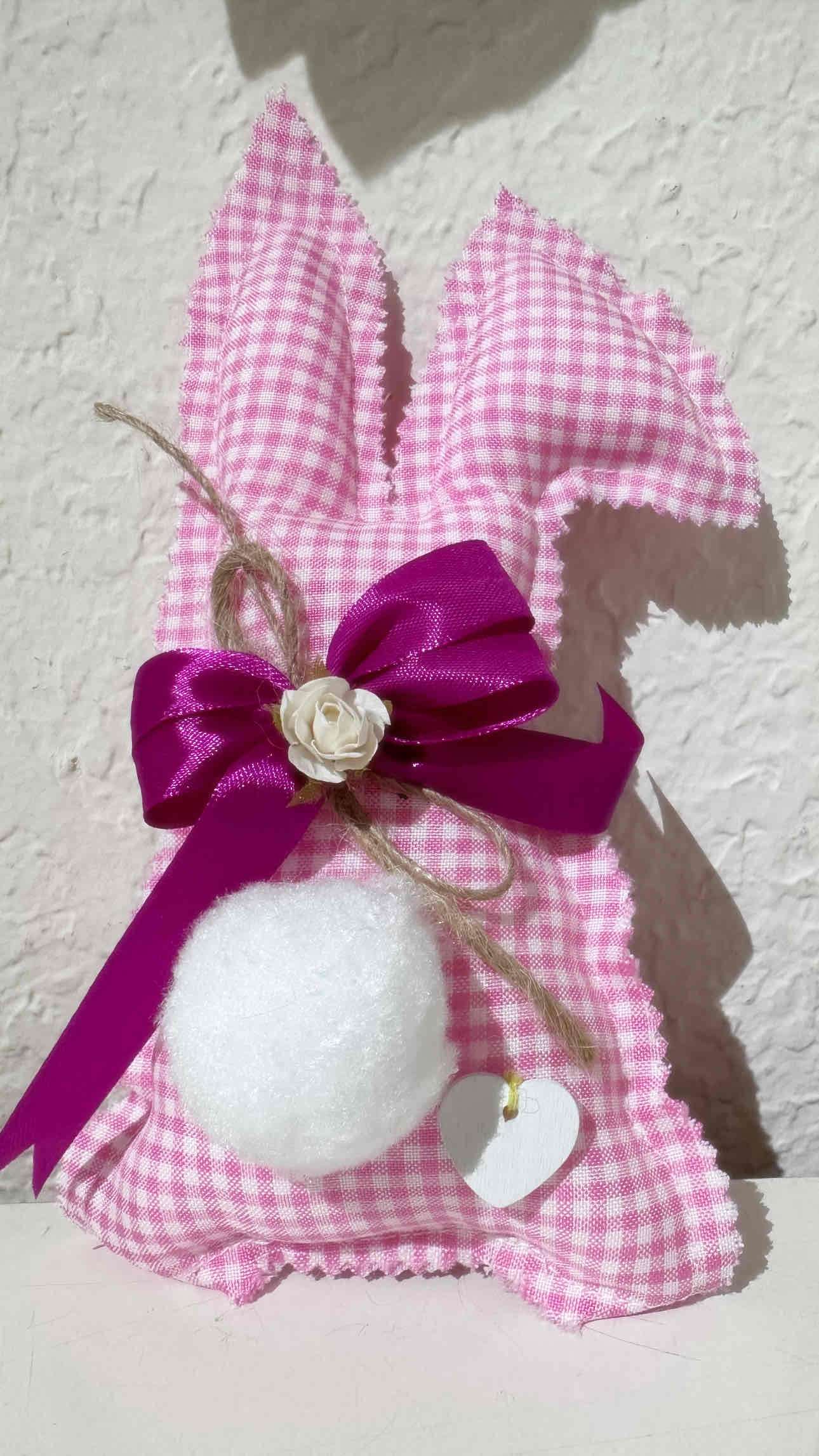 Conejito  de tela hecho a mano - miniatura 4