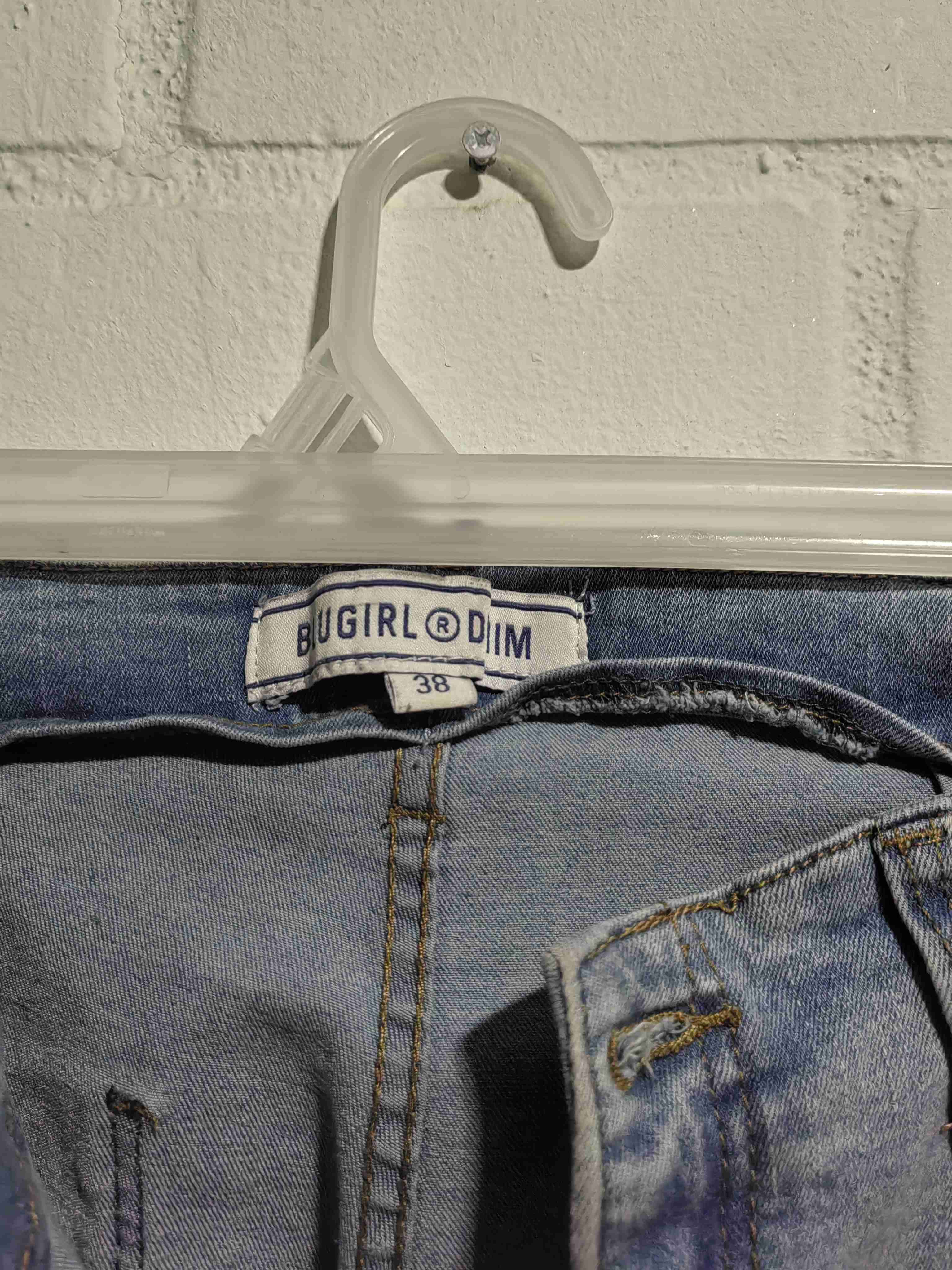 Pantalones anchos estilo denim - miniatura 2