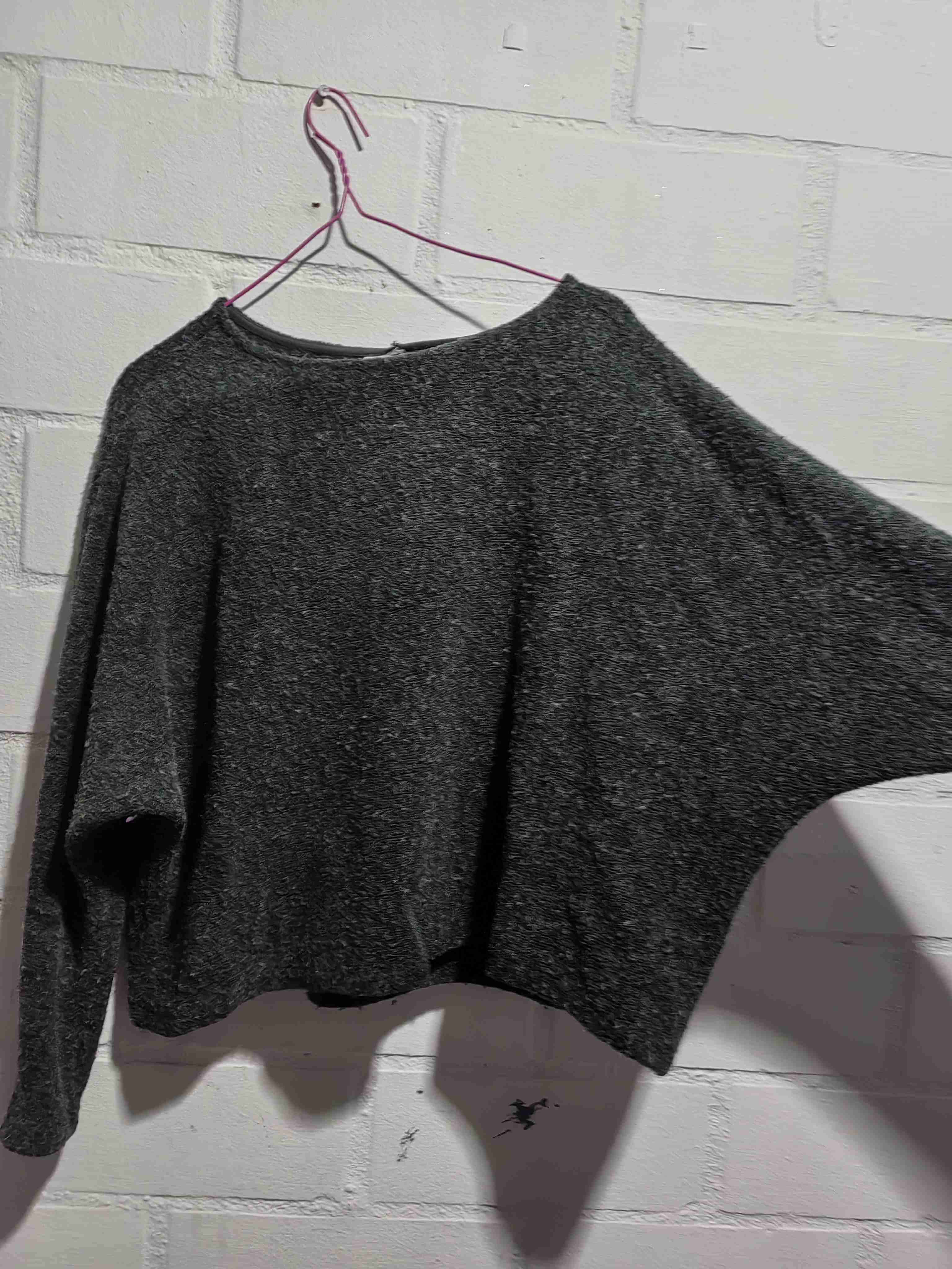 Suéter verde oscuro de lana - miniatura 2