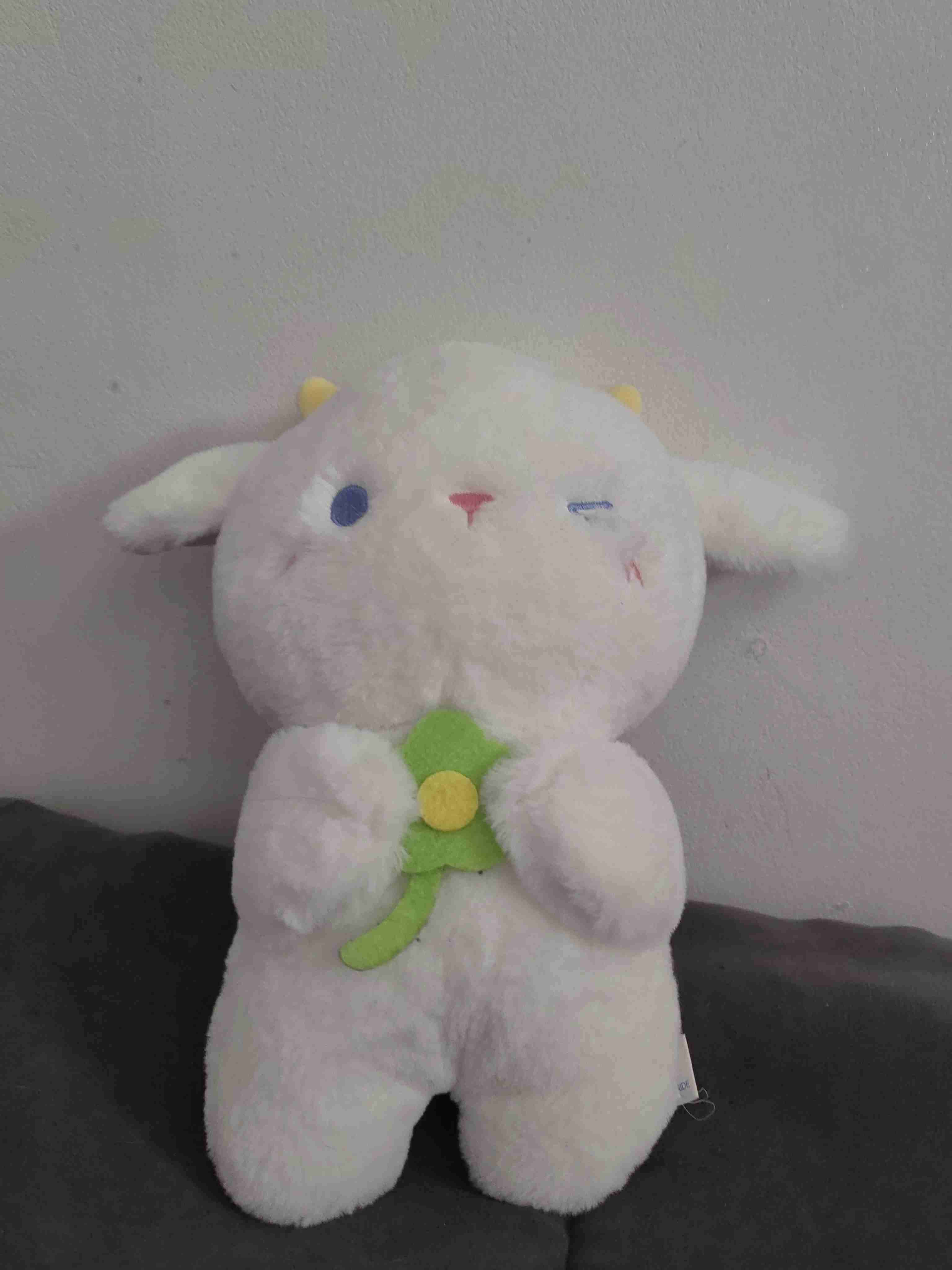 Peluchito corderito blanco suave