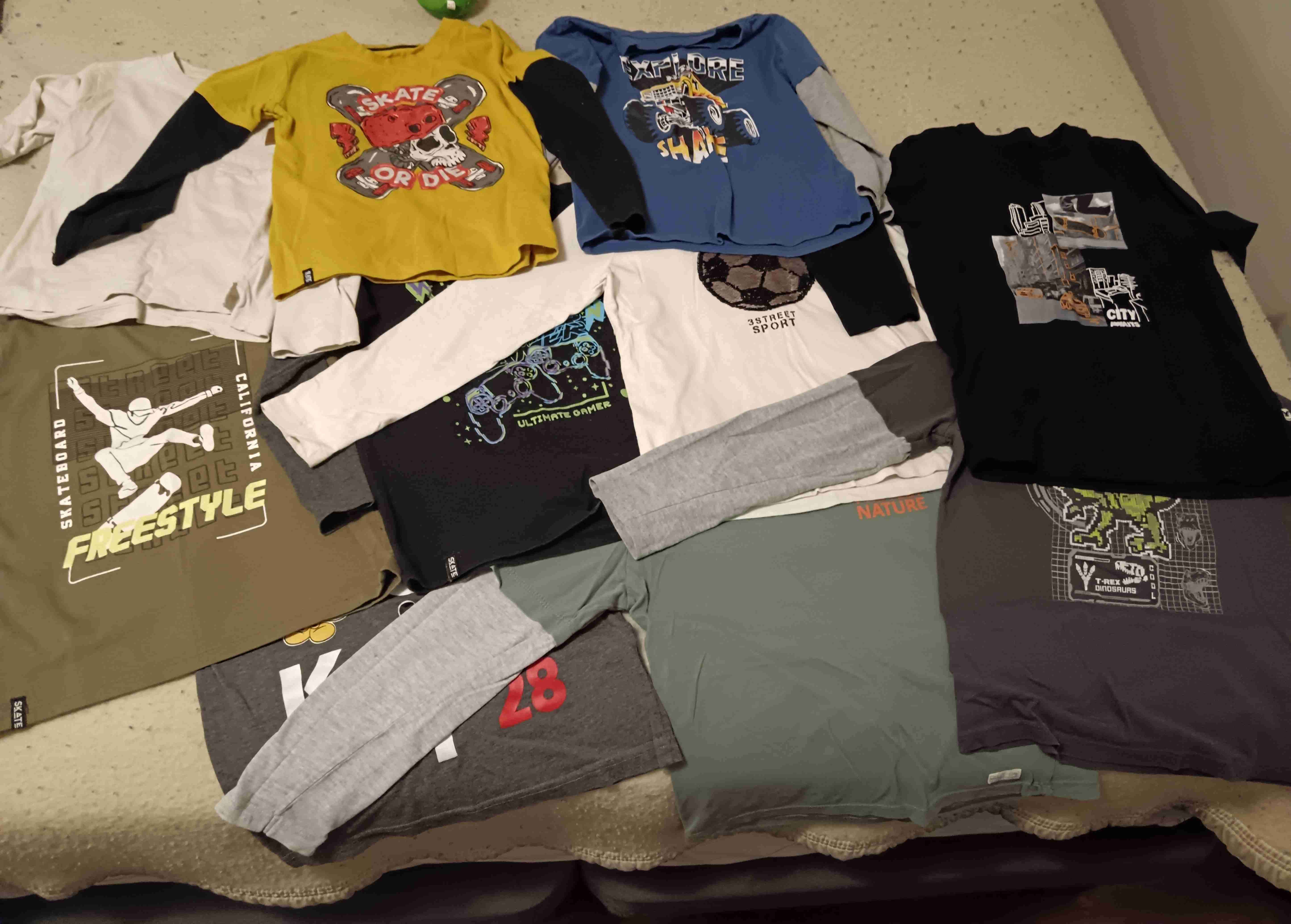 Poleras manga larga para niños