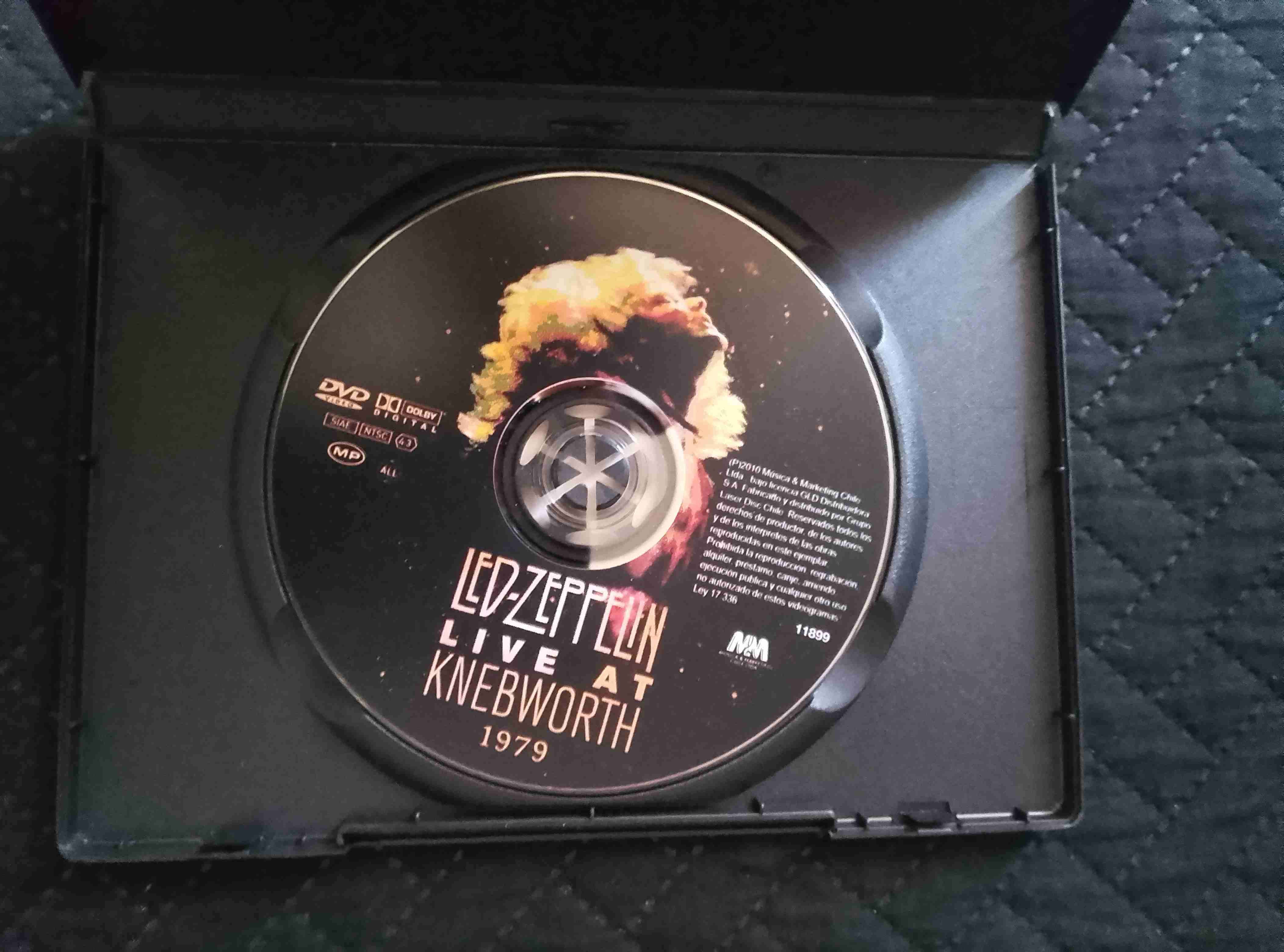DVD Led Zeppelin Live 1979 - miniatura 2