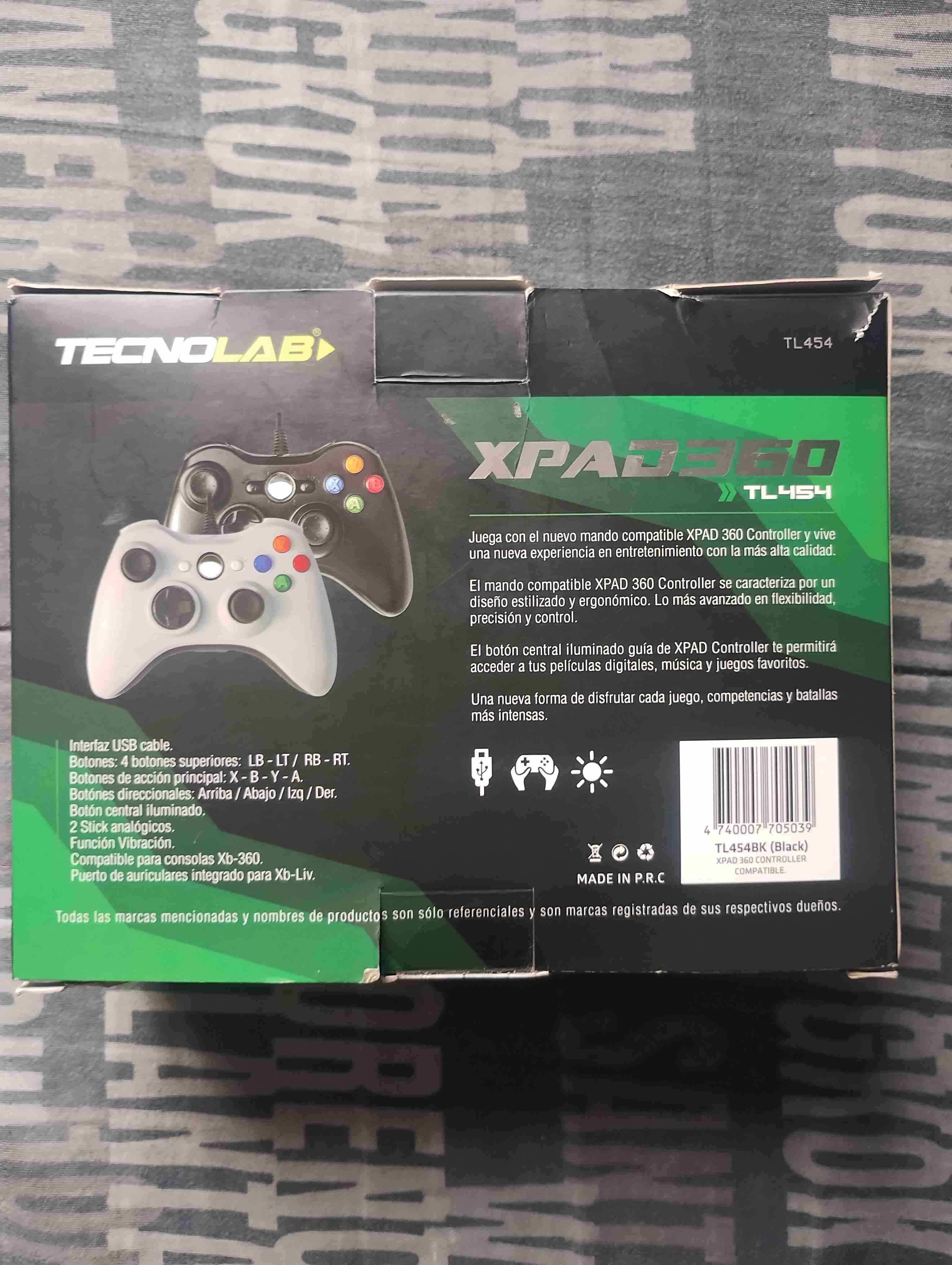 Control Xpad 360 tecnolab - miniatura 2