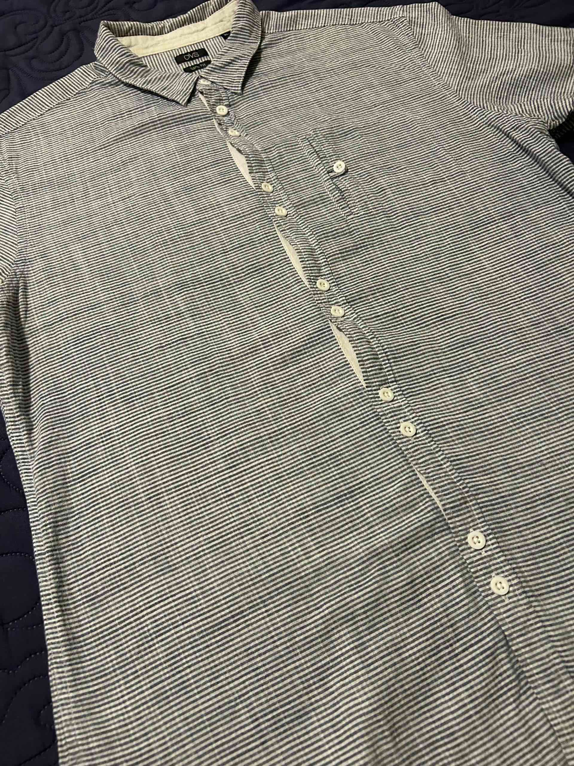 Camisa rayada OVH gris