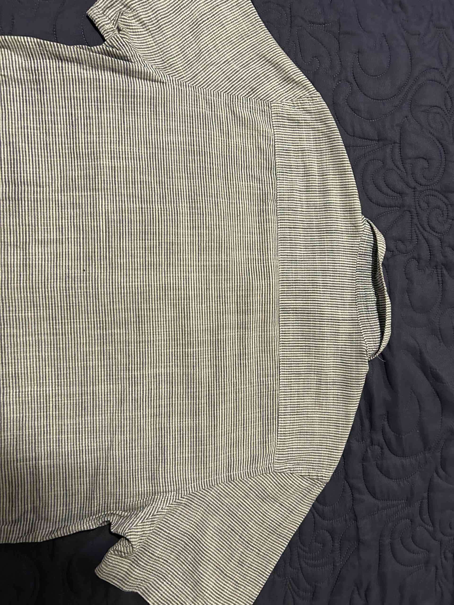 Camisa rayada OVH gris - miniatura 5