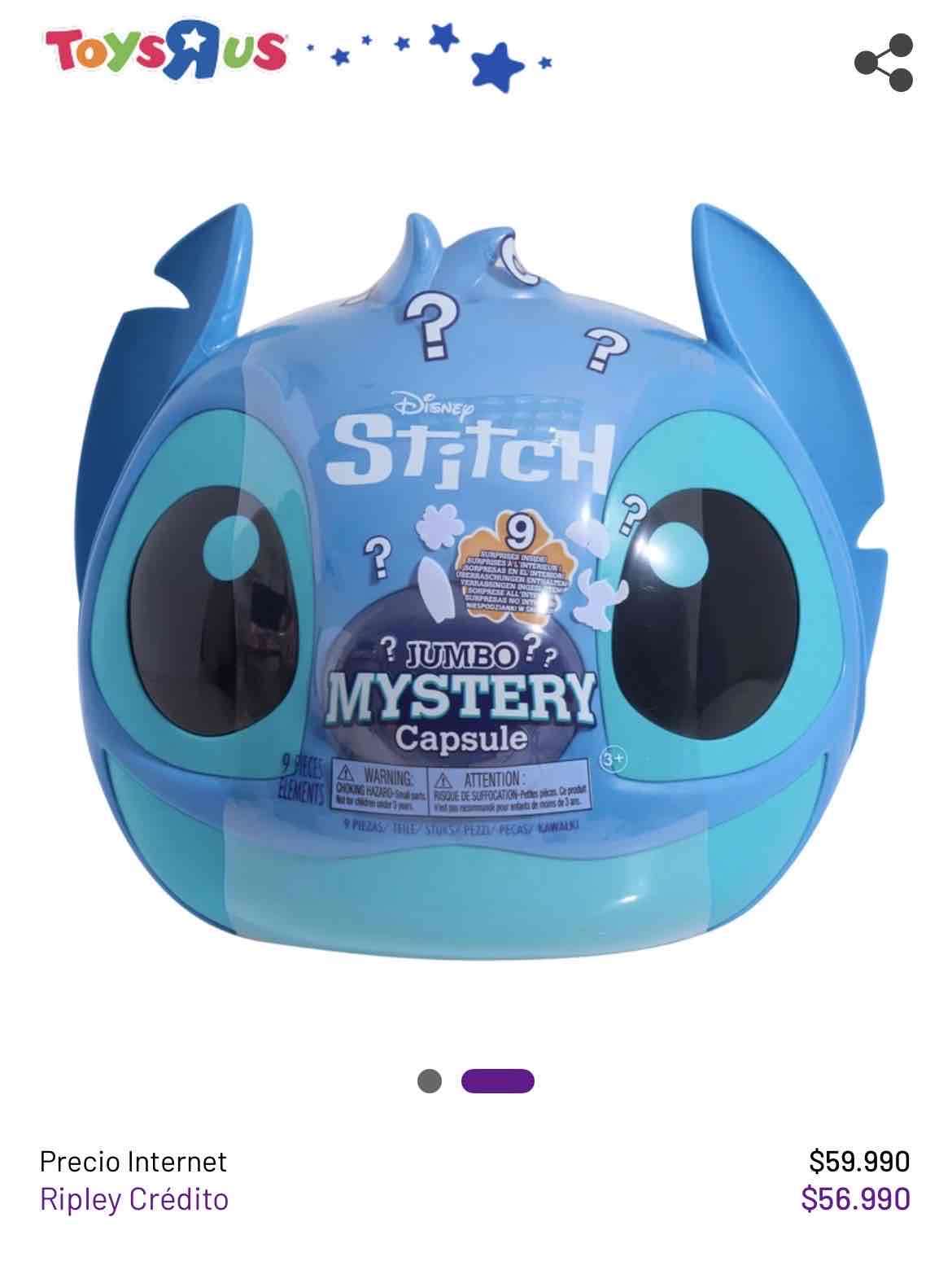 Cápsula sorpresa Jumbo Stitch - miniatura 3