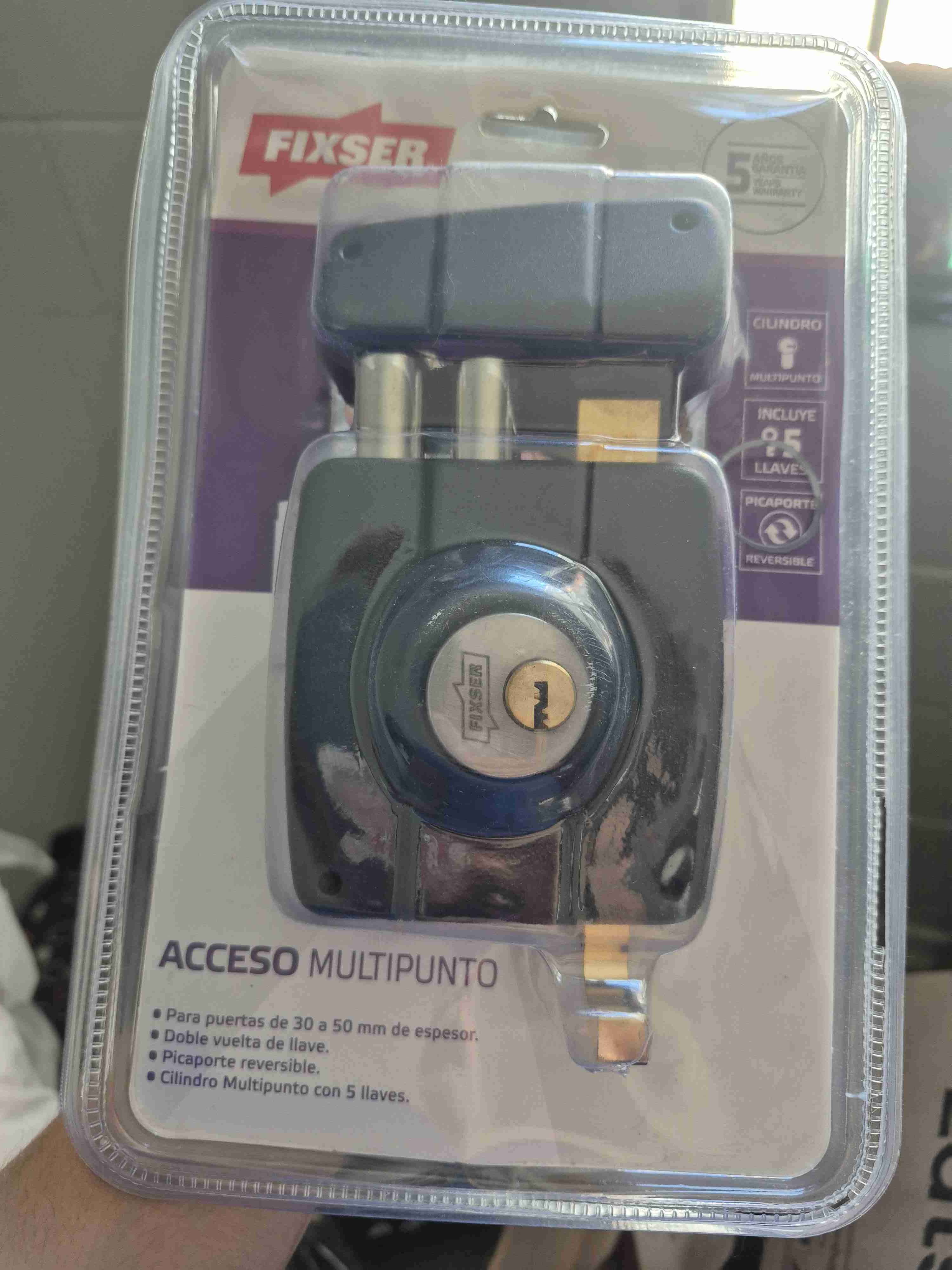 Cerradura multipunto Fixser