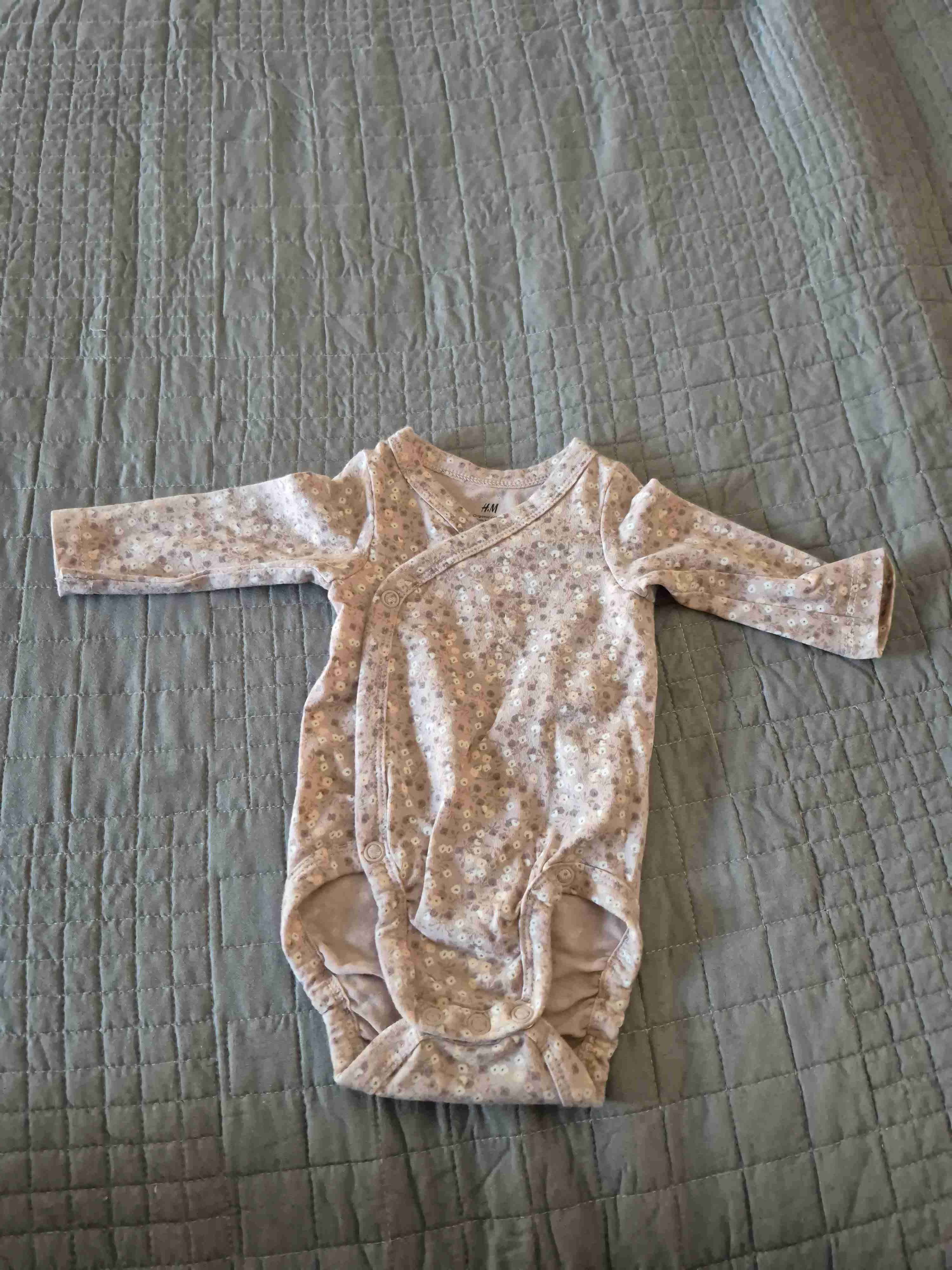 Body de bebé floral 0 m