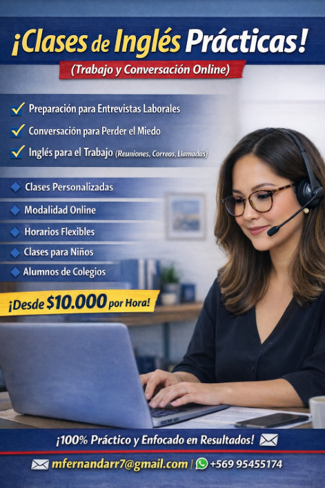 Clases de inglés online