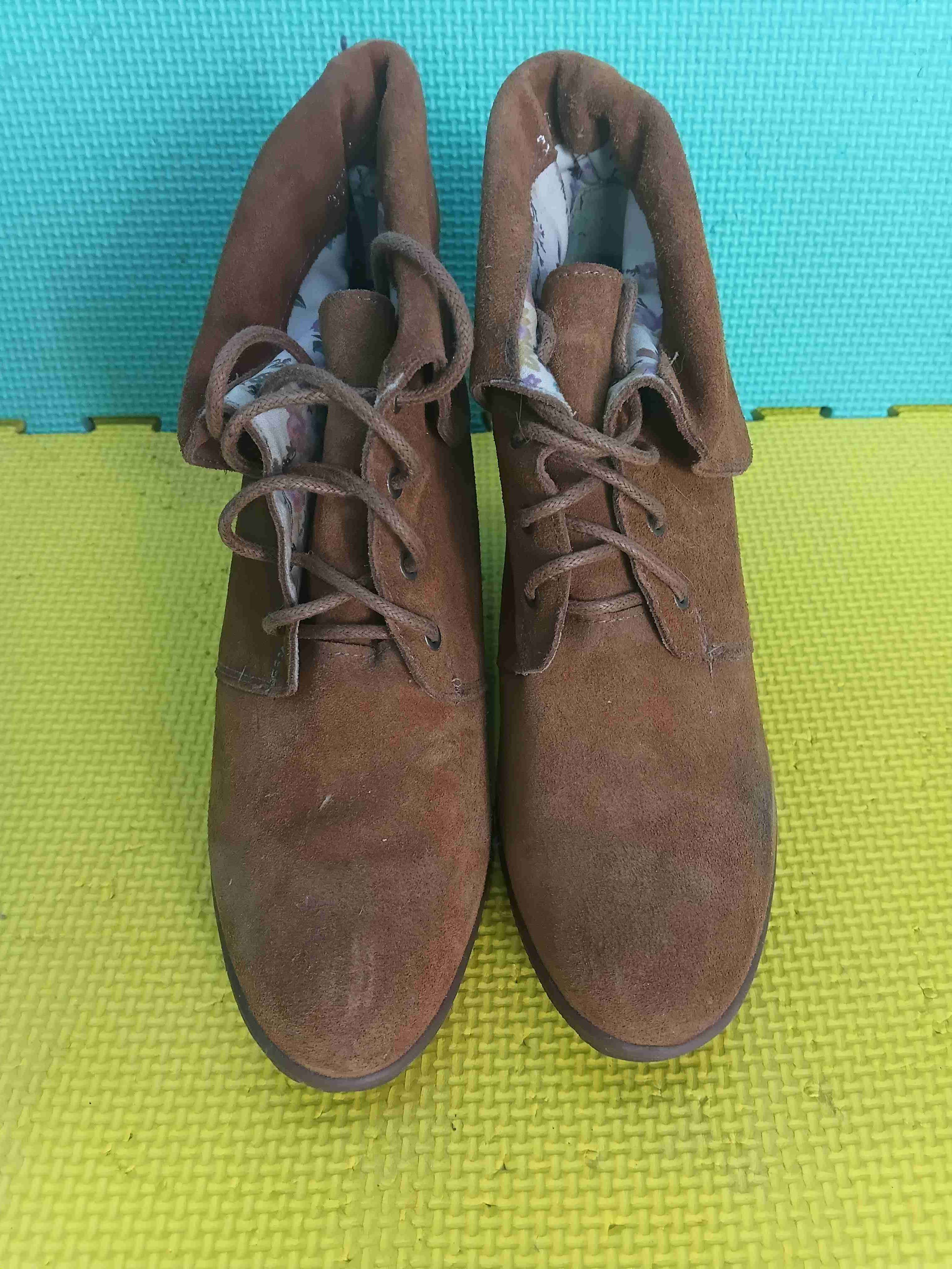 Botines mujer color café número 36 - miniatura 2