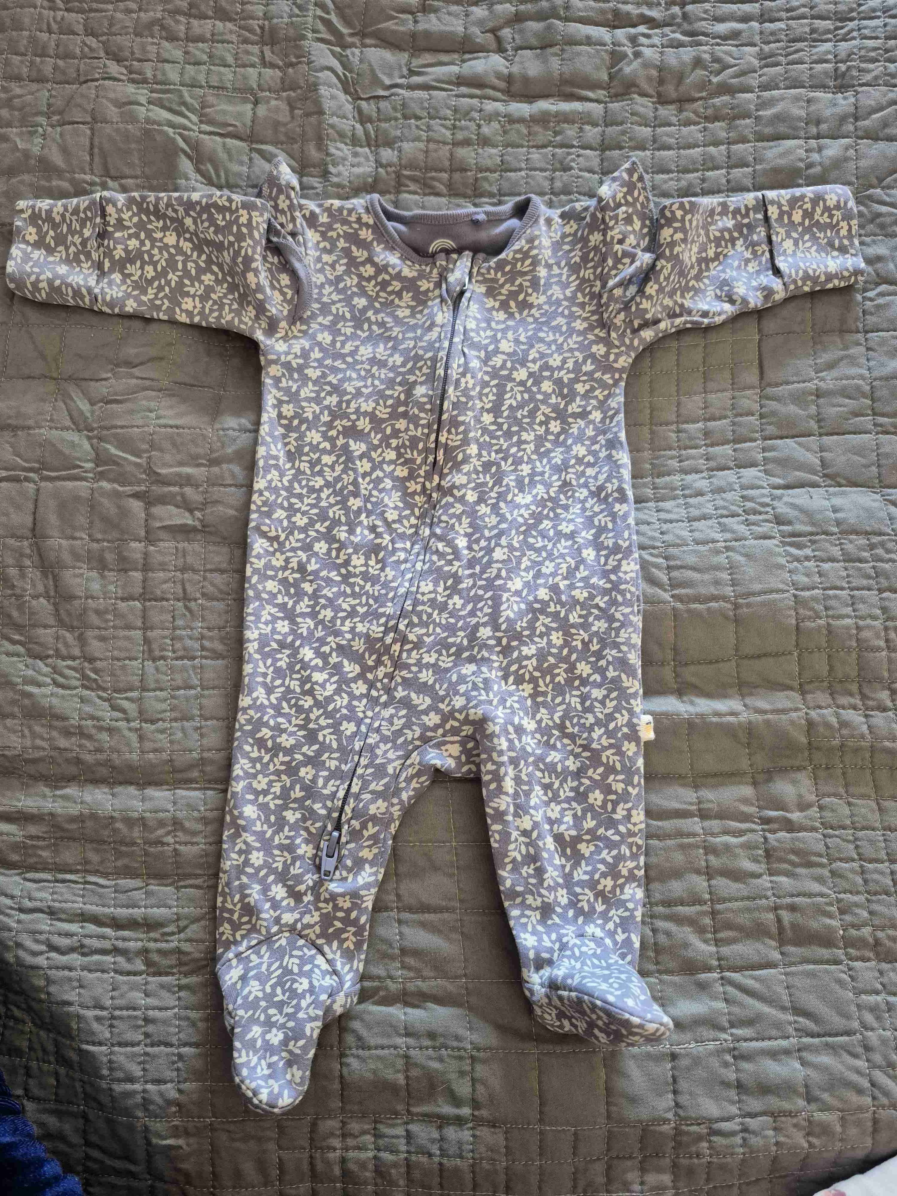 Enterito bebé estampado floral