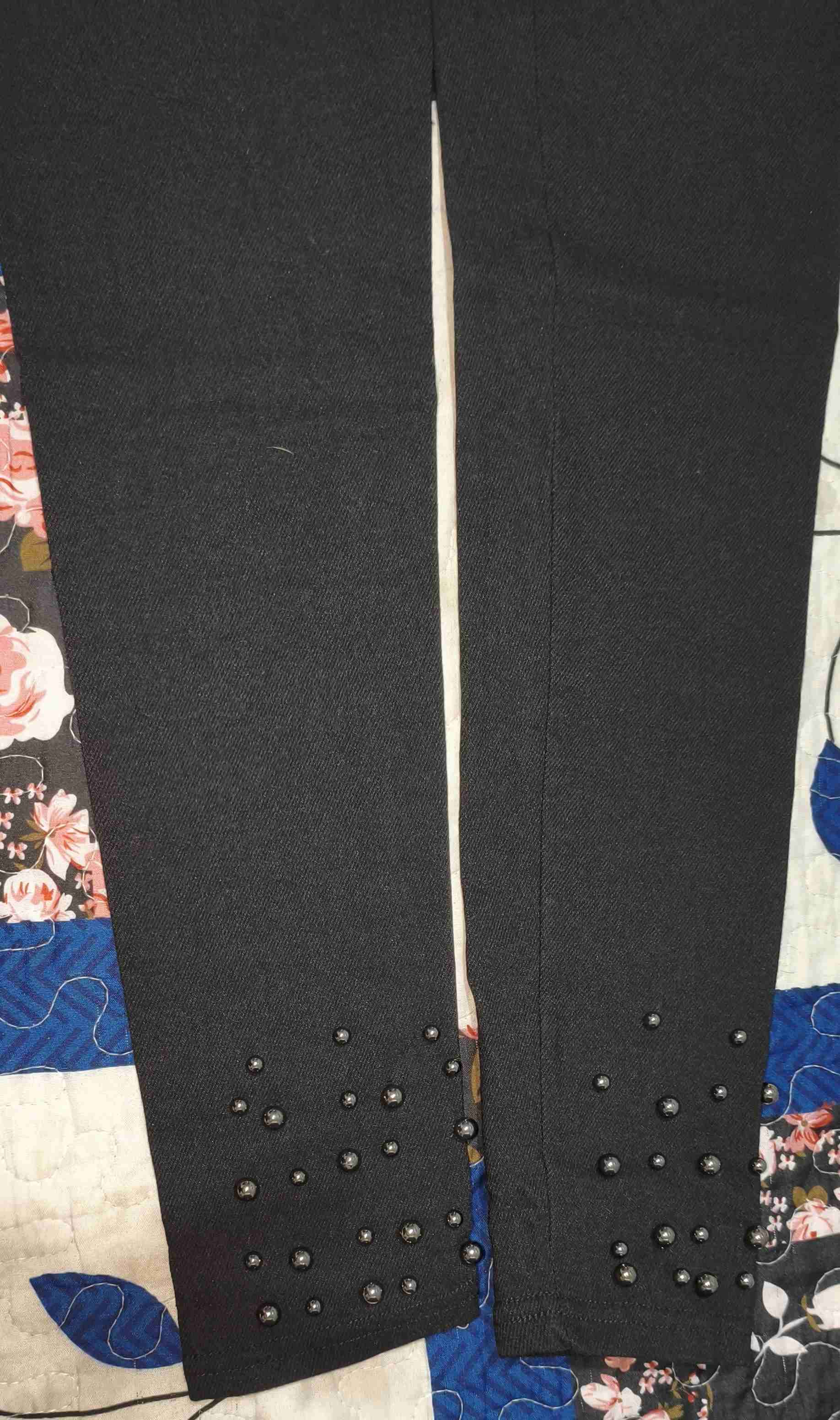 Pantalones negros casual - miniatura 3