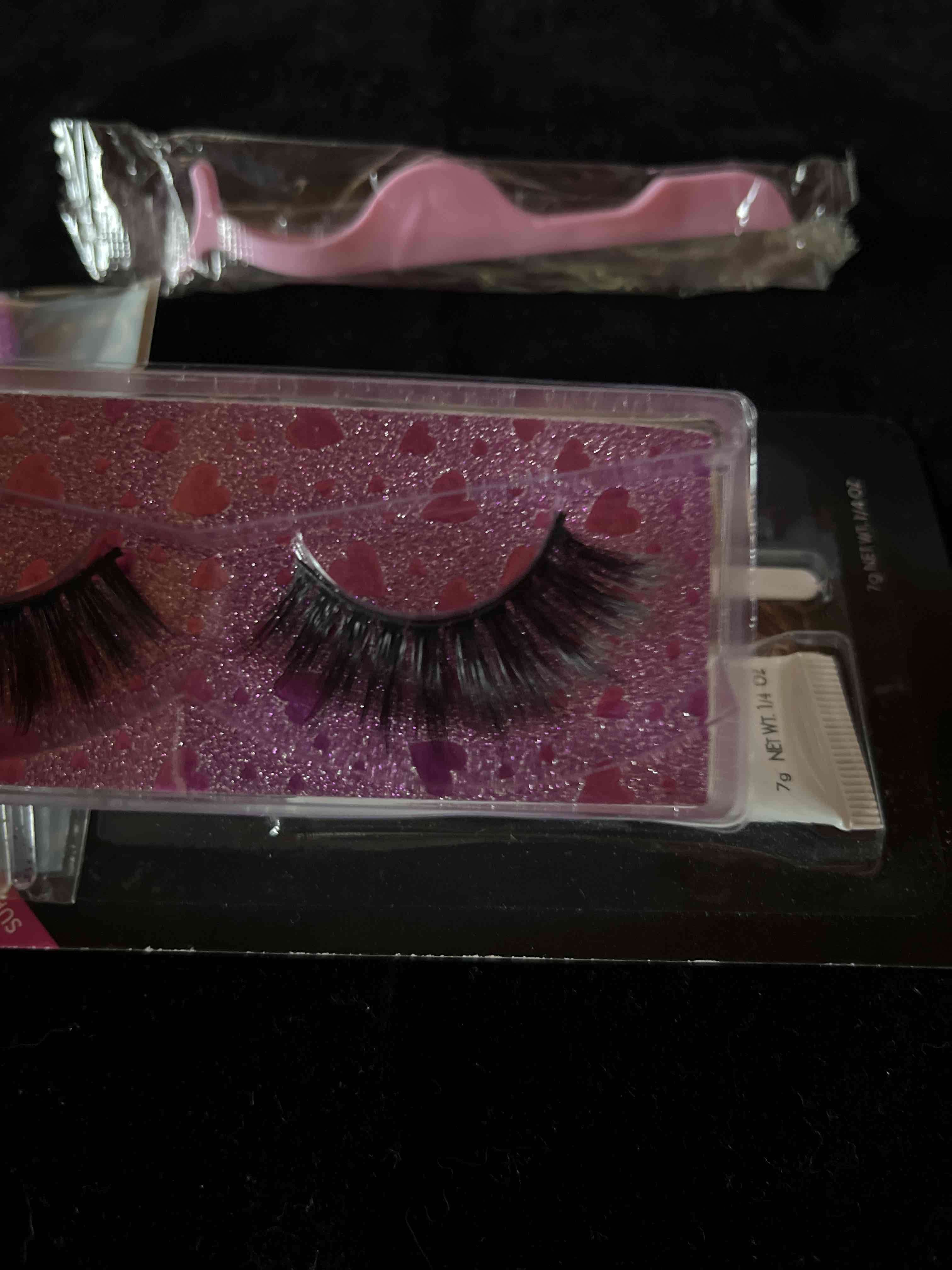 Set de pestañas postizas con adhesivo - miniatura 2